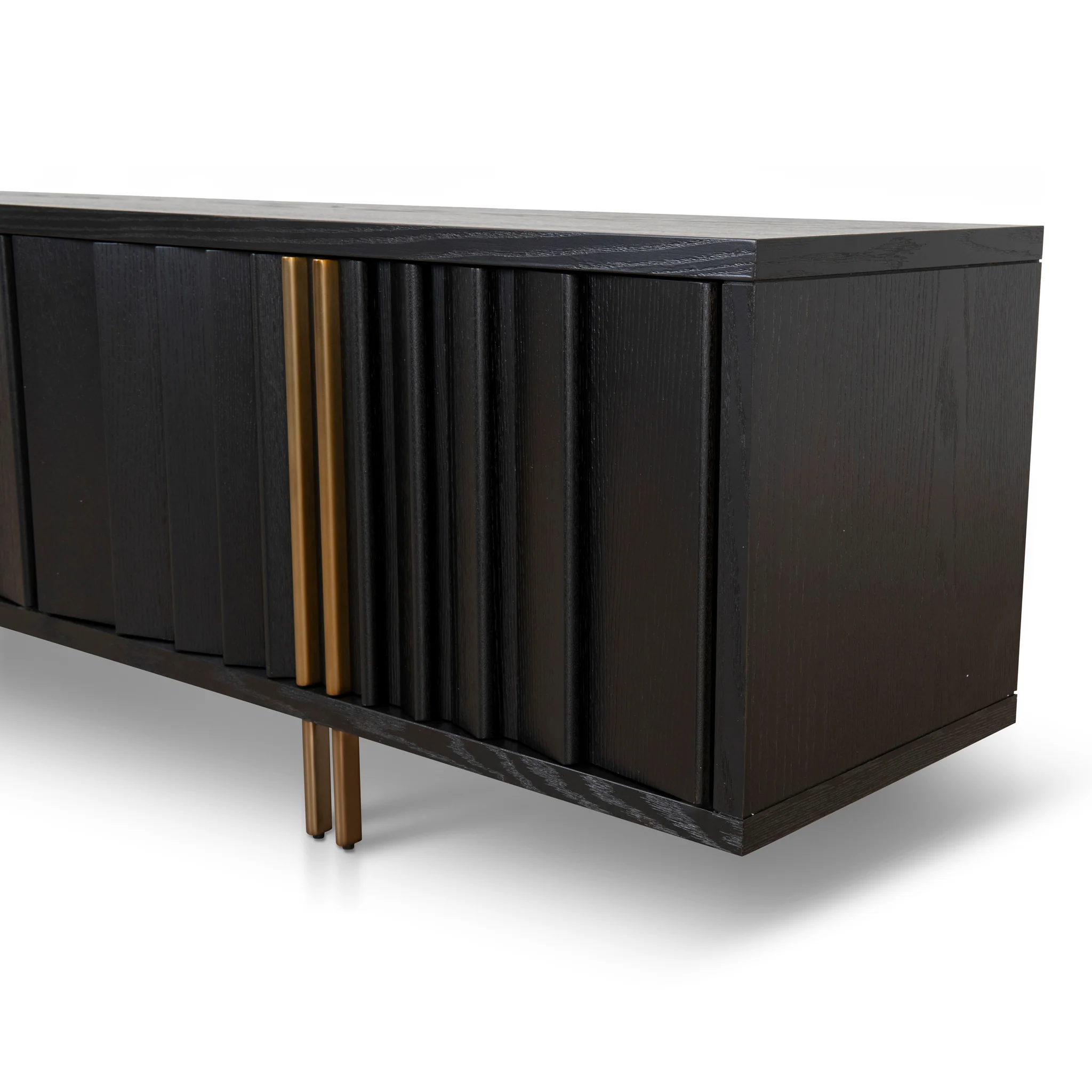 CTV8700-VA 2m TV Entertainment Unit - Textured Espresso Black - Image 7