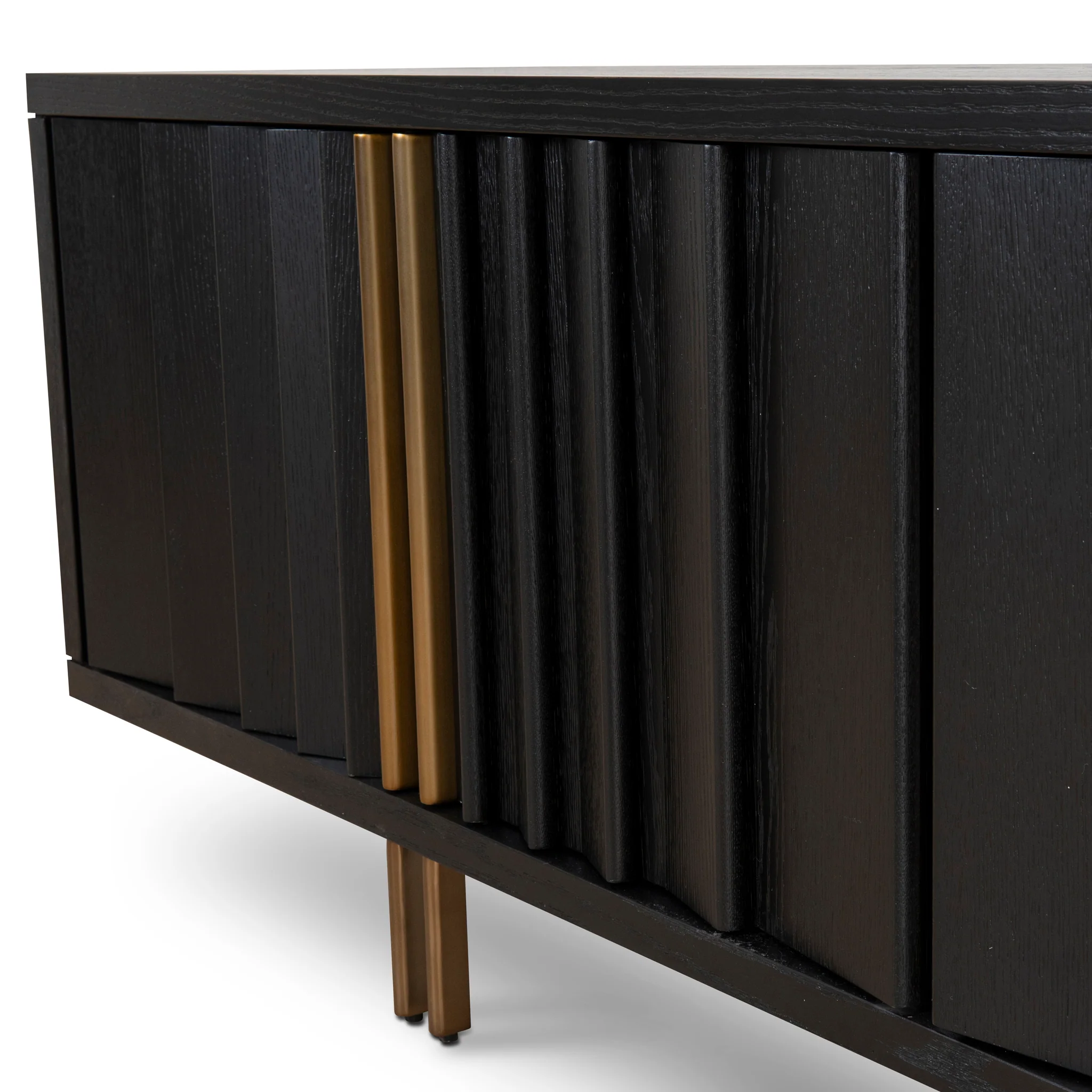 CTV8700-VA 2m TV Entertainment Unit - Textured Espresso Black - Image 9