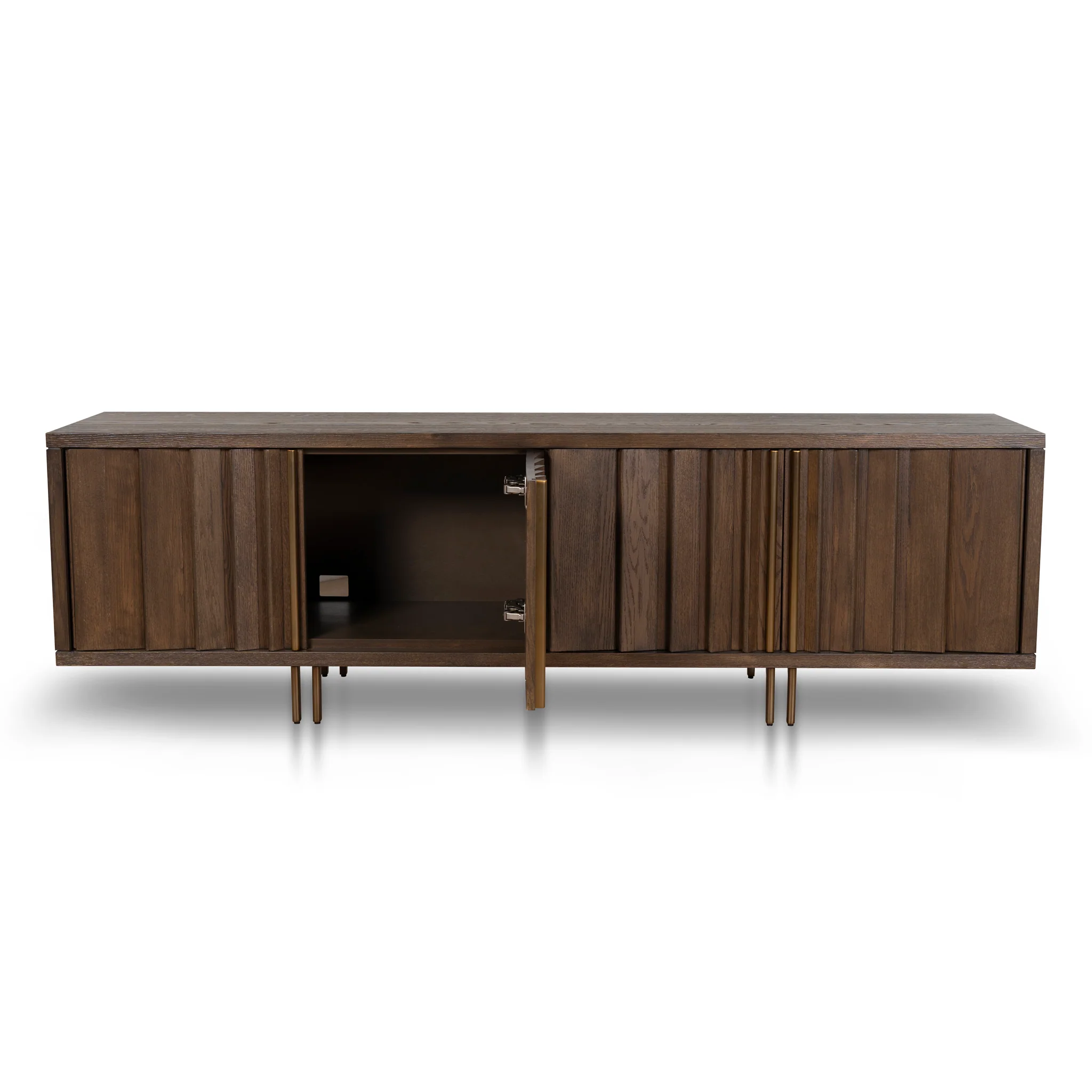CTV8701-VA 2m TV Entertainment Unit - Caramel Oak - Image 4