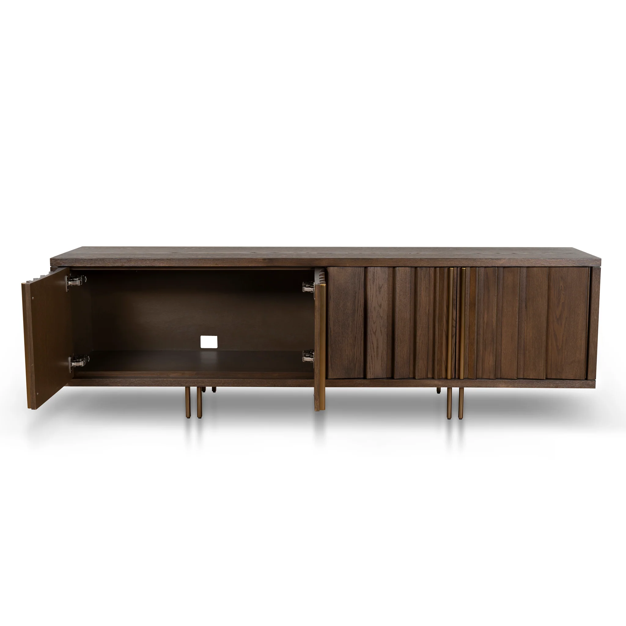 CTV8701-VA 2m TV Entertainment Unit - Caramel Oak - Image 5