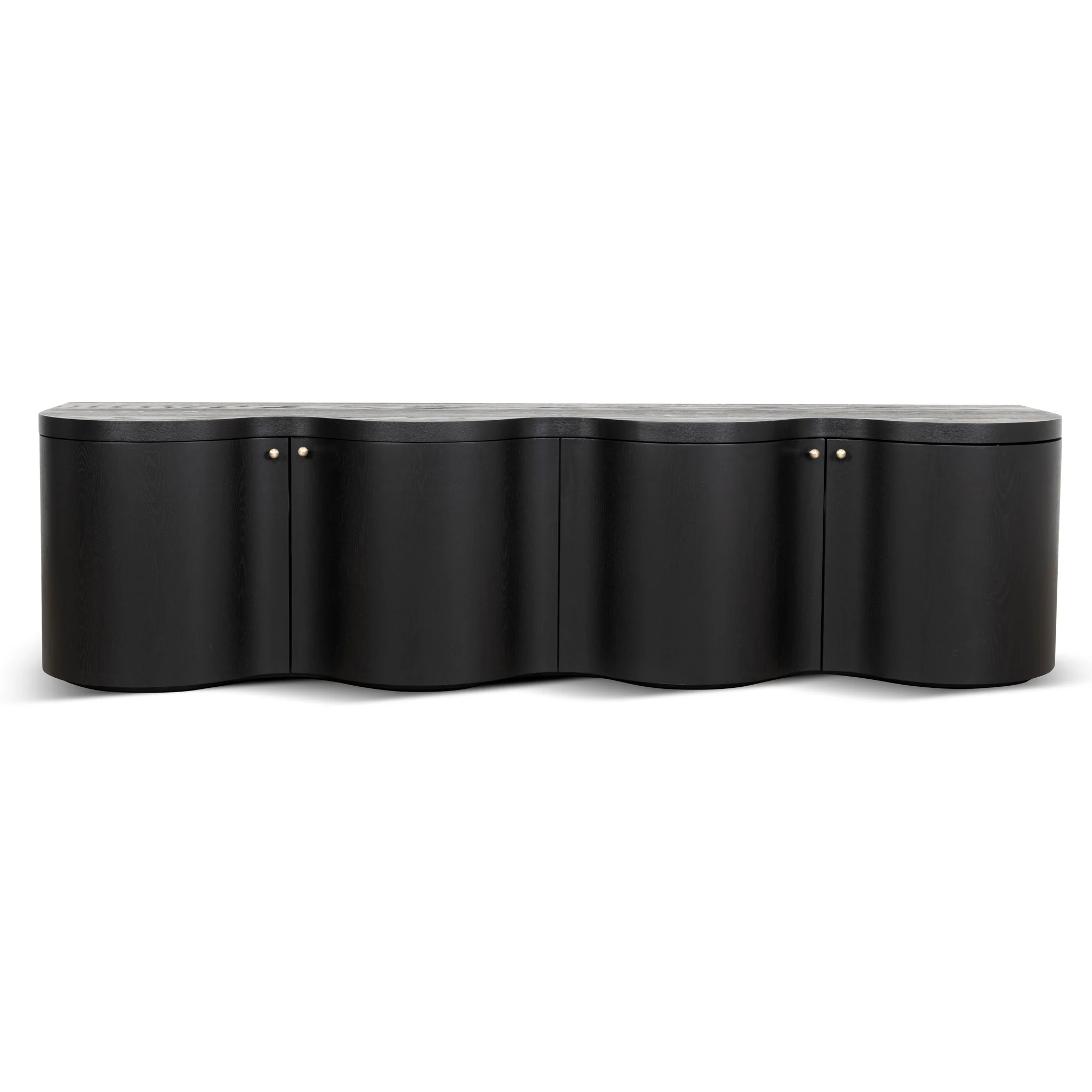 CTV8708-VA 2.15m TV Entertainment Unit - Textured Espresso Black