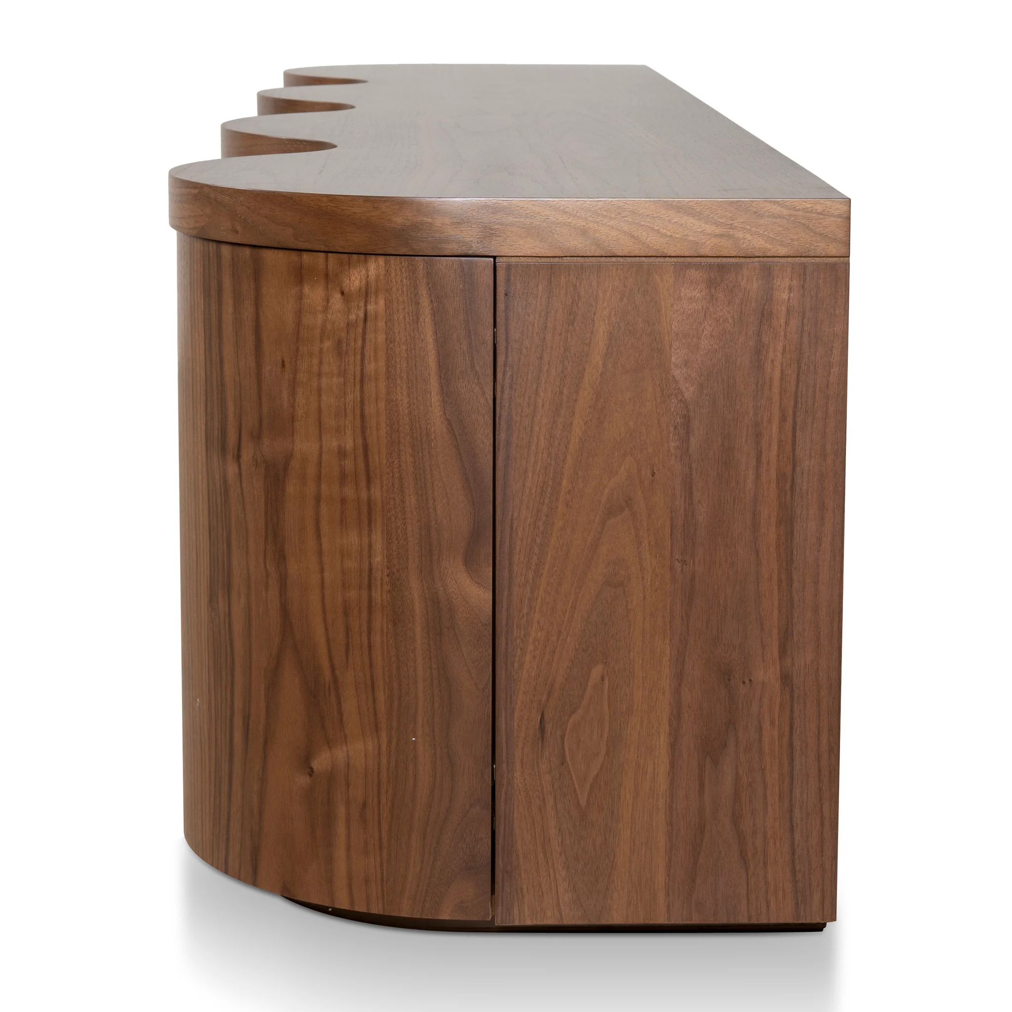 CTV8709-VA 2.15m TV Entertainment Unit - Light Walnut - Image 7