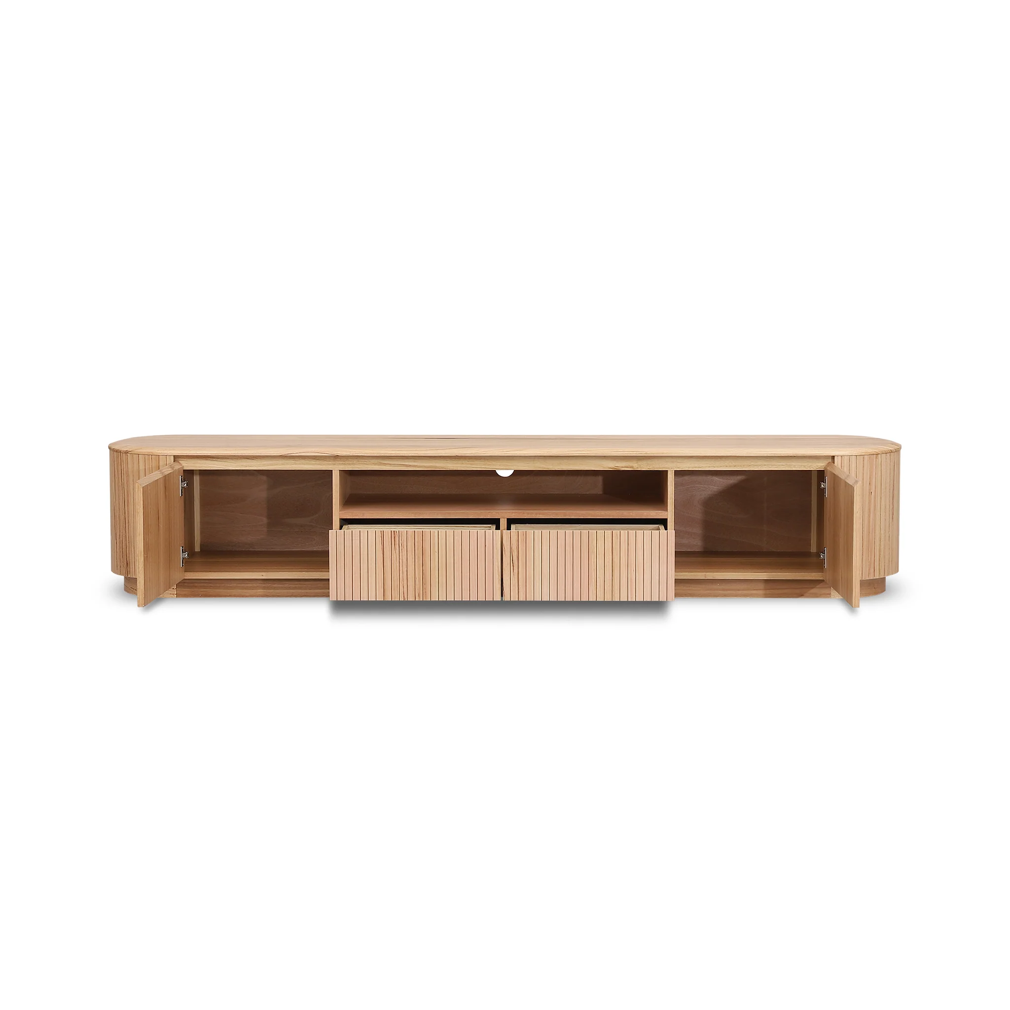 CTV8769-MA 2.4m TV Entertainment Unit - NZ Natural Ash - Image 9