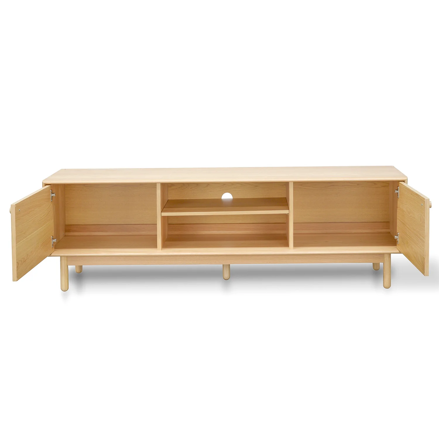 CTV883-VN 1.8m TV Entertainment  Unit - Natural - Image 3