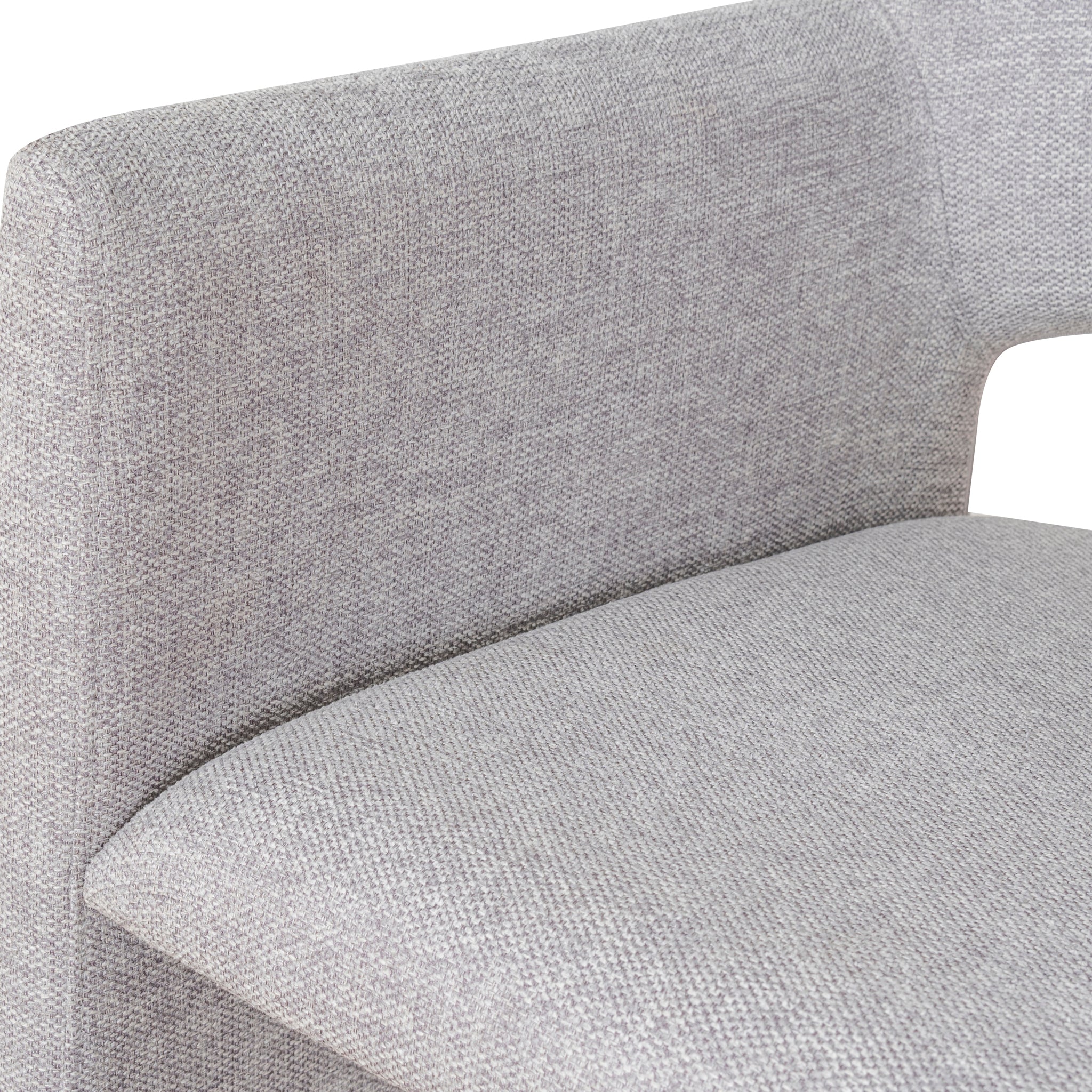 CDC10059-DWx2 Fabric Dining Chair - Spec Cloud Grey (Set of 2) - Image 10