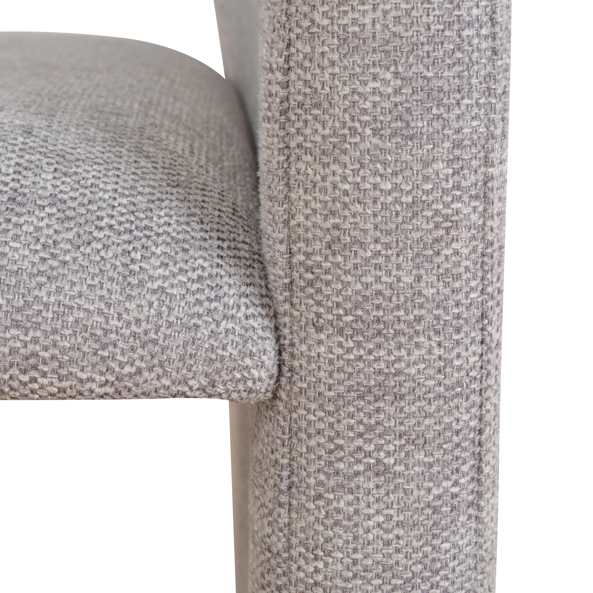 CDC10059-DWx2 Fabric Dining Chair - Spec Cloud Grey (Set of 2) - Image 12