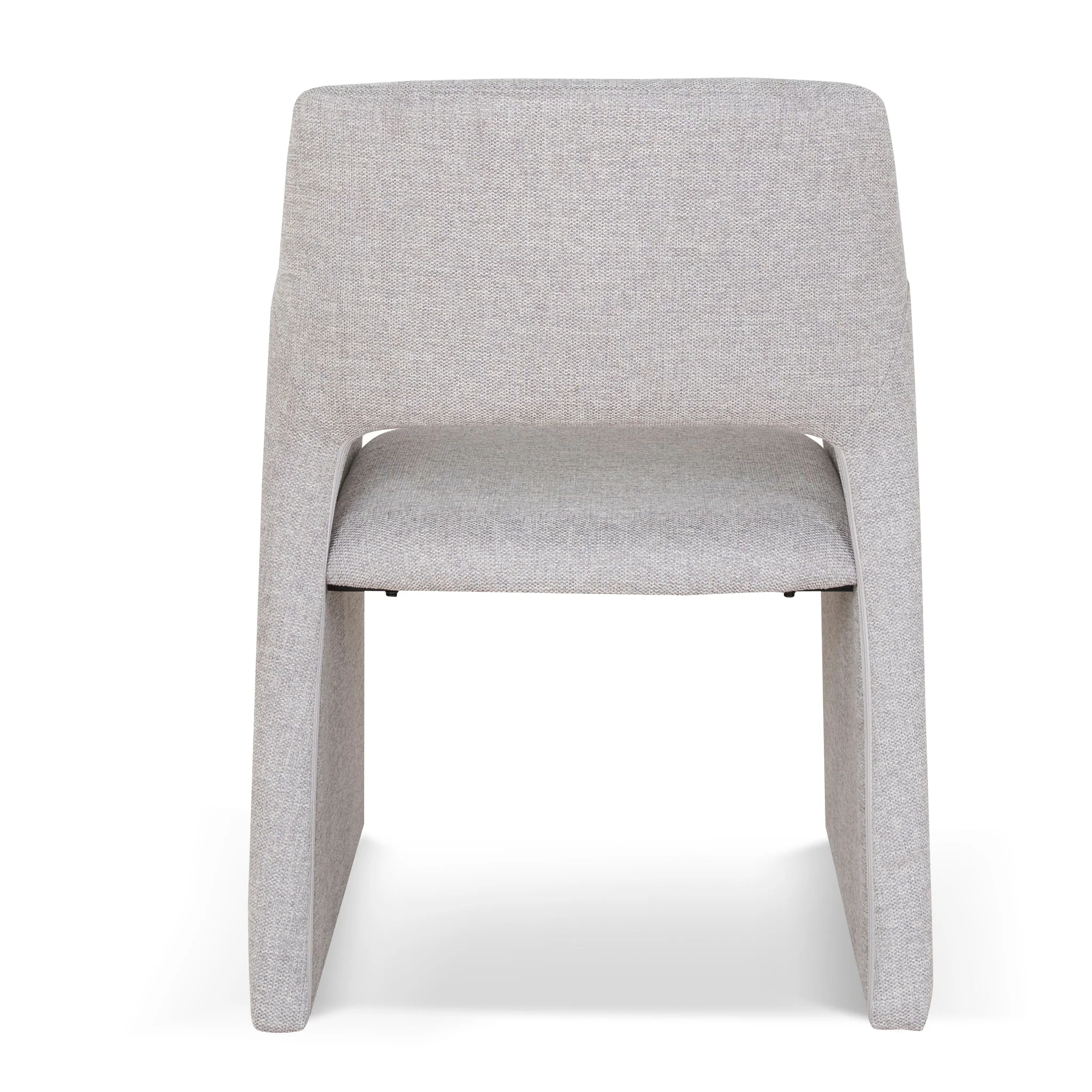 CDC10059-DWx2 Fabric Dining Chair - Spec Cloud Grey (Set of 2) - Image 6