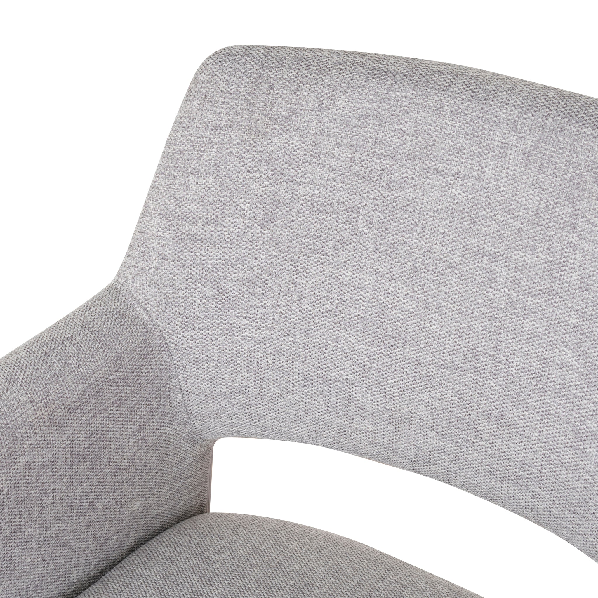 CDC10059-DWx2 Fabric Dining Chair - Spec Cloud Grey (Set of 2) - Image 9