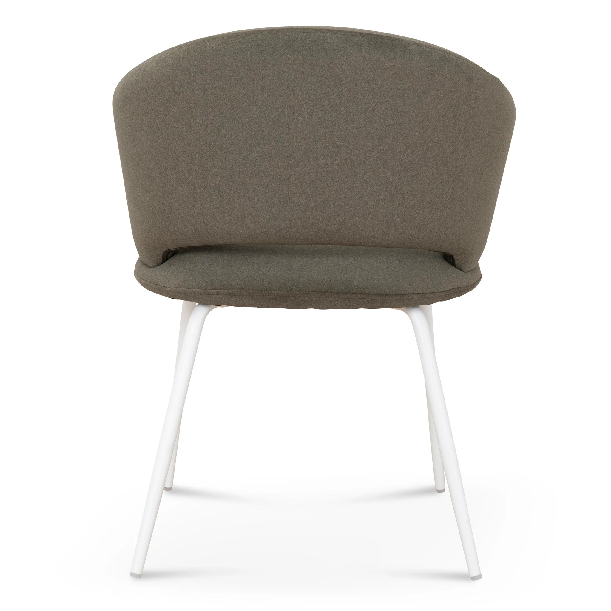 CDC10194-FH White Dining Chair - Dark Moss Green (Set of 2) - Image 6