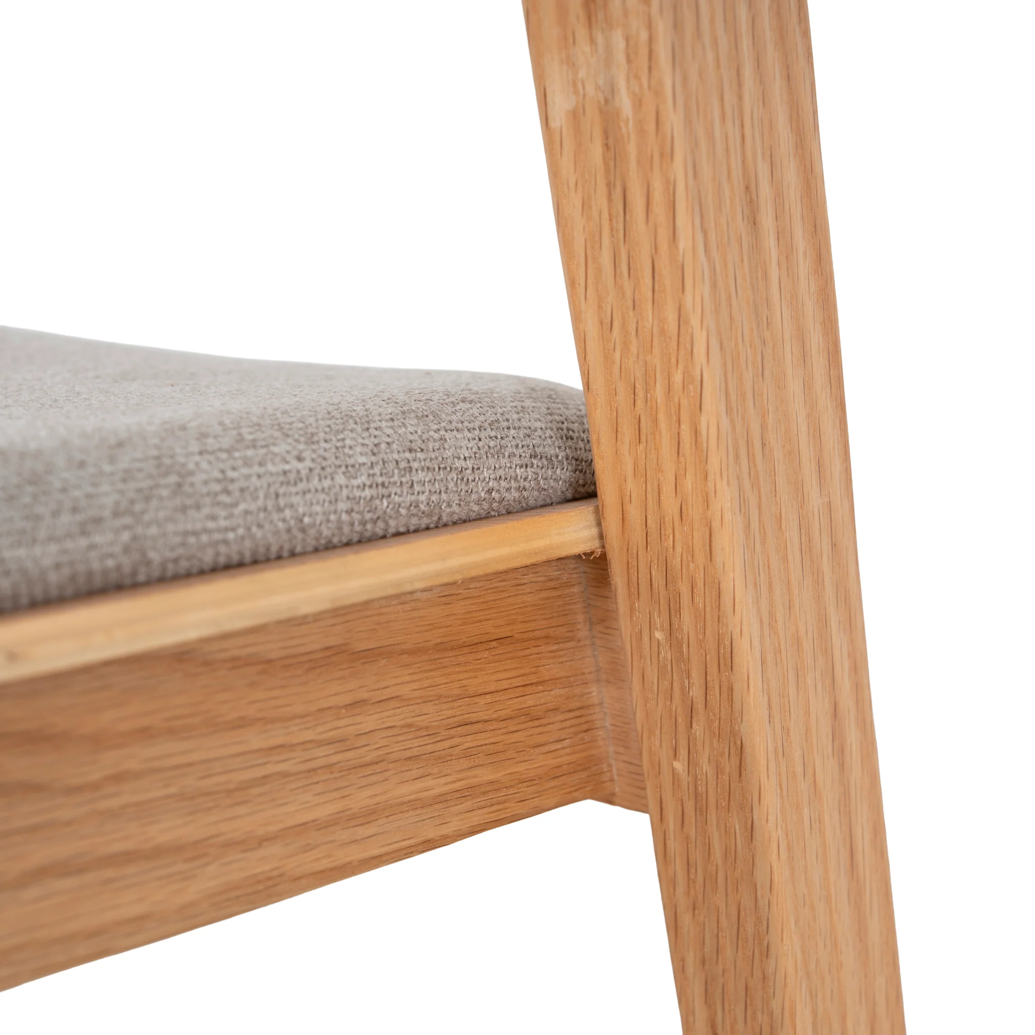 CDC10291-SD Natural Dining Chair - Grey Seat (Set of 2) - Image 10