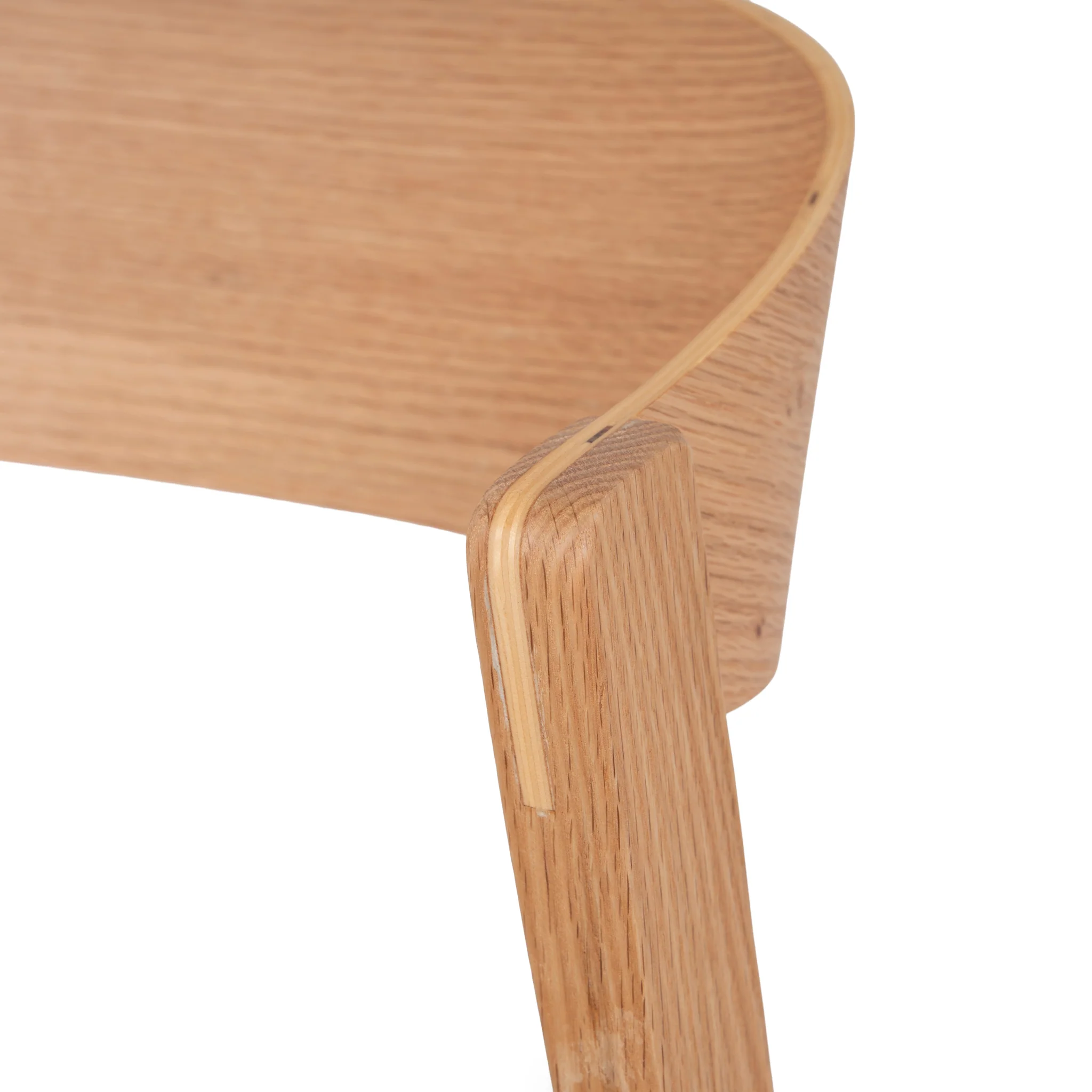 CDC10291-SD Natural Dining Chair - Grey Seat (Set of 2) - Image 8
