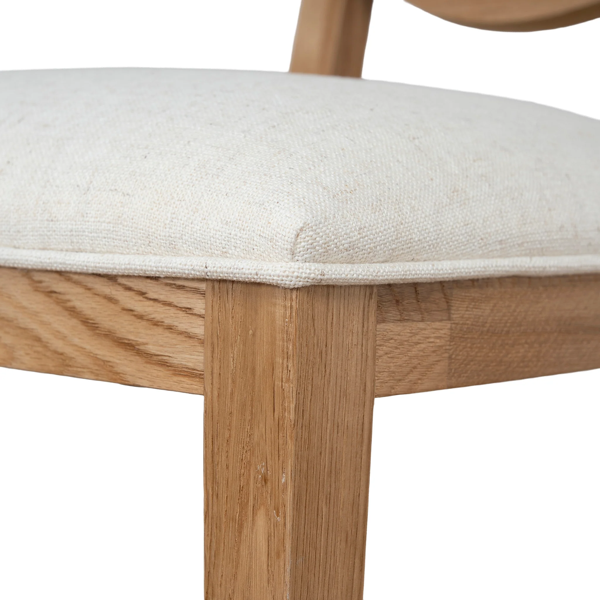DC10562-LJ Natural Dining Chair - Dawn Beige (Set of 2) - Image 10