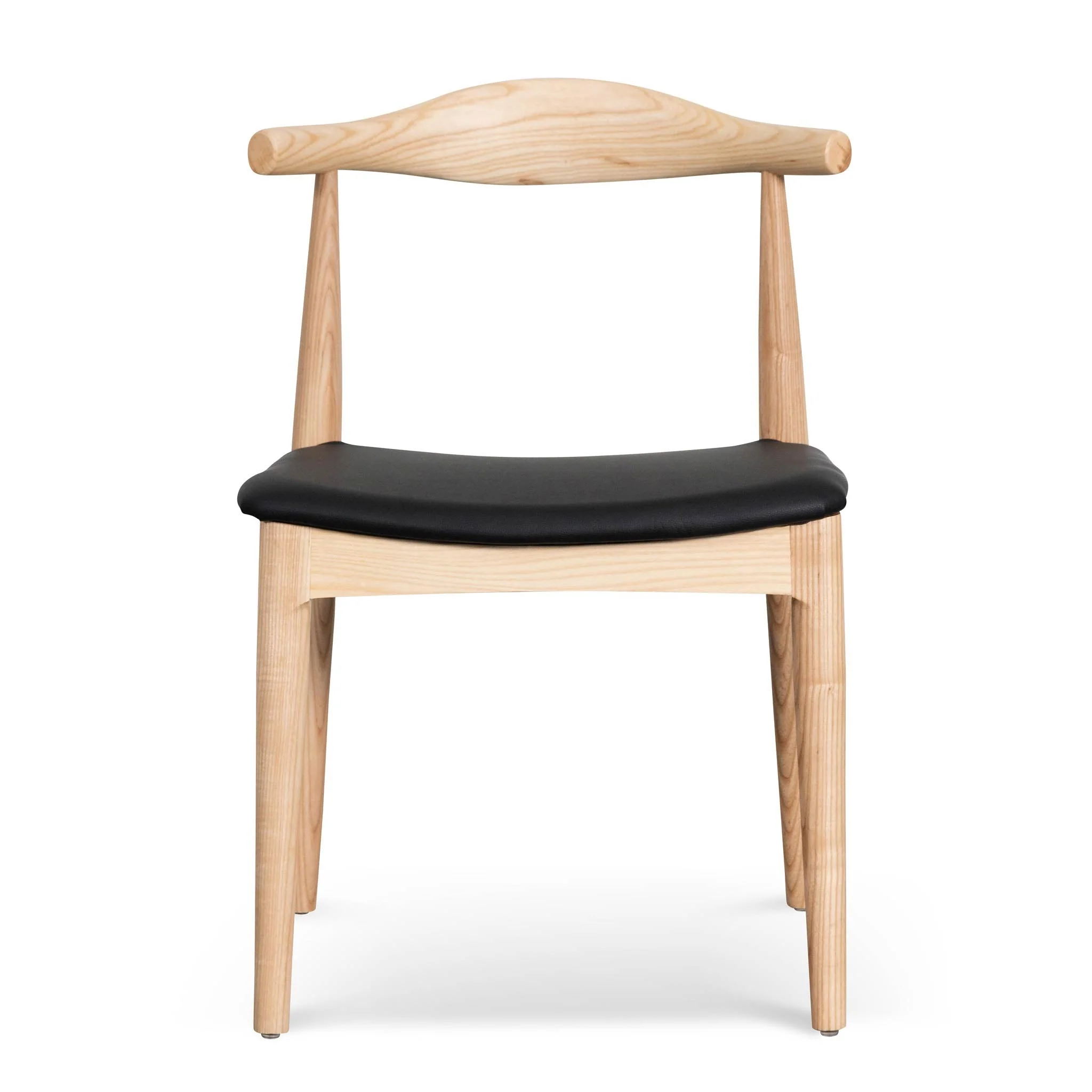 CDC179 Elbow Dining Chair - Natural Ash (Set of 2) - Image 2
