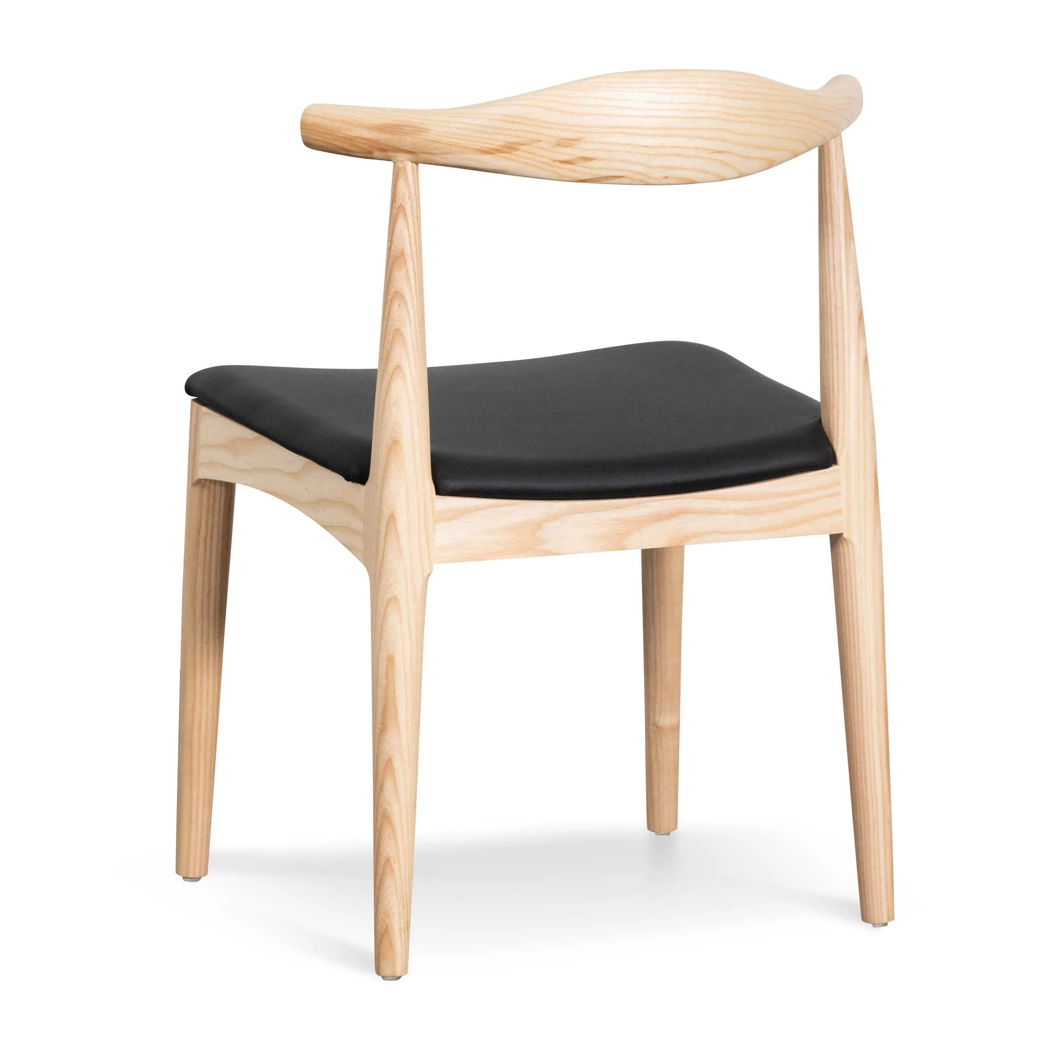 CDC179 Elbow Dining Chair - Natural Ash (Set of 2) - Image 4