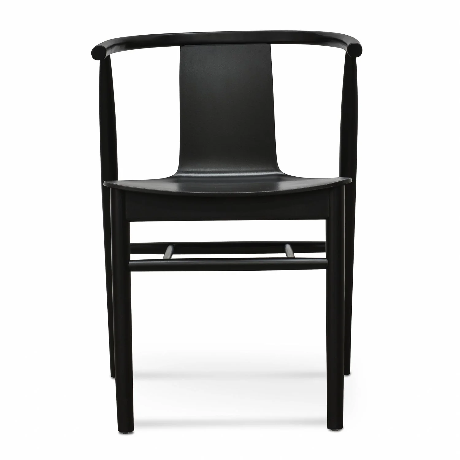 CDC673-SD Dining Chair - Black Shell - Black Seat (Set of 2) - Image 3