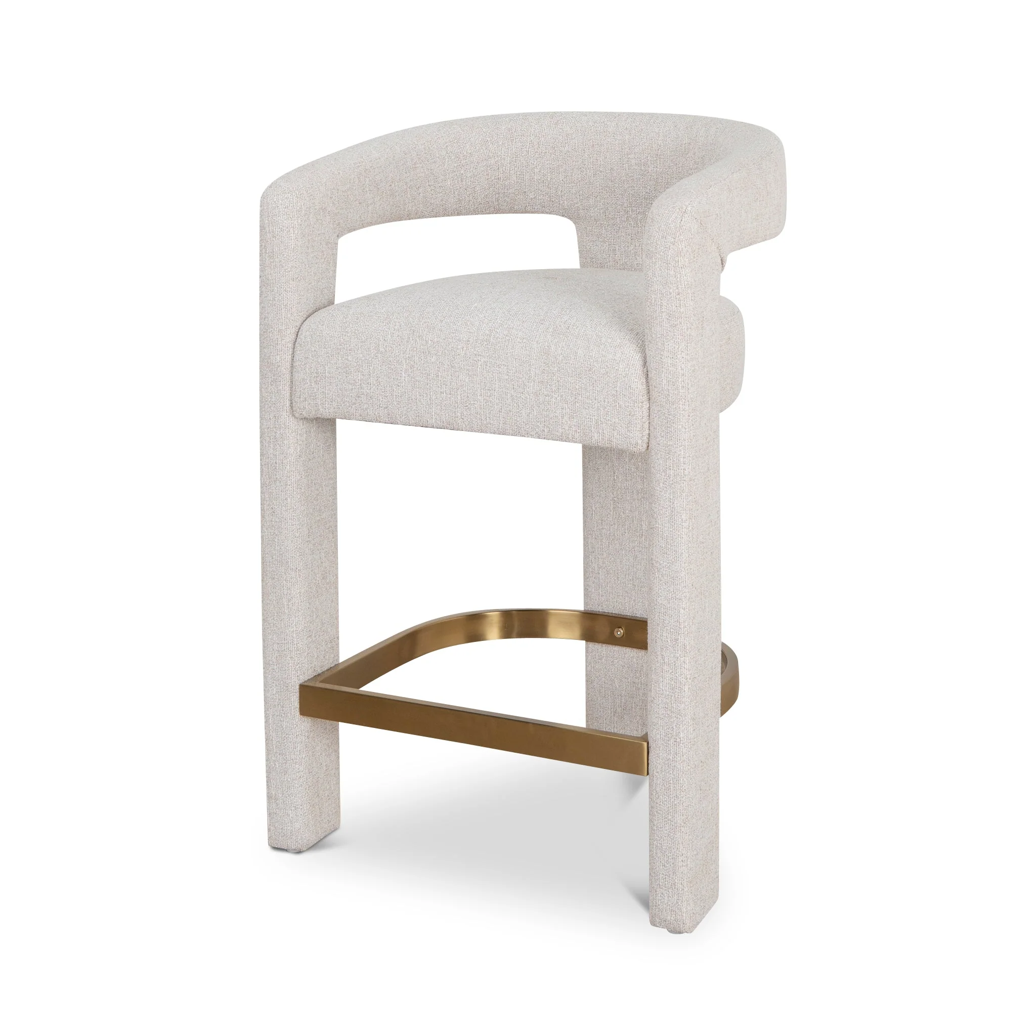 Ex Display CBS10153-MY 65cm Bar Stool - Coastal Beige