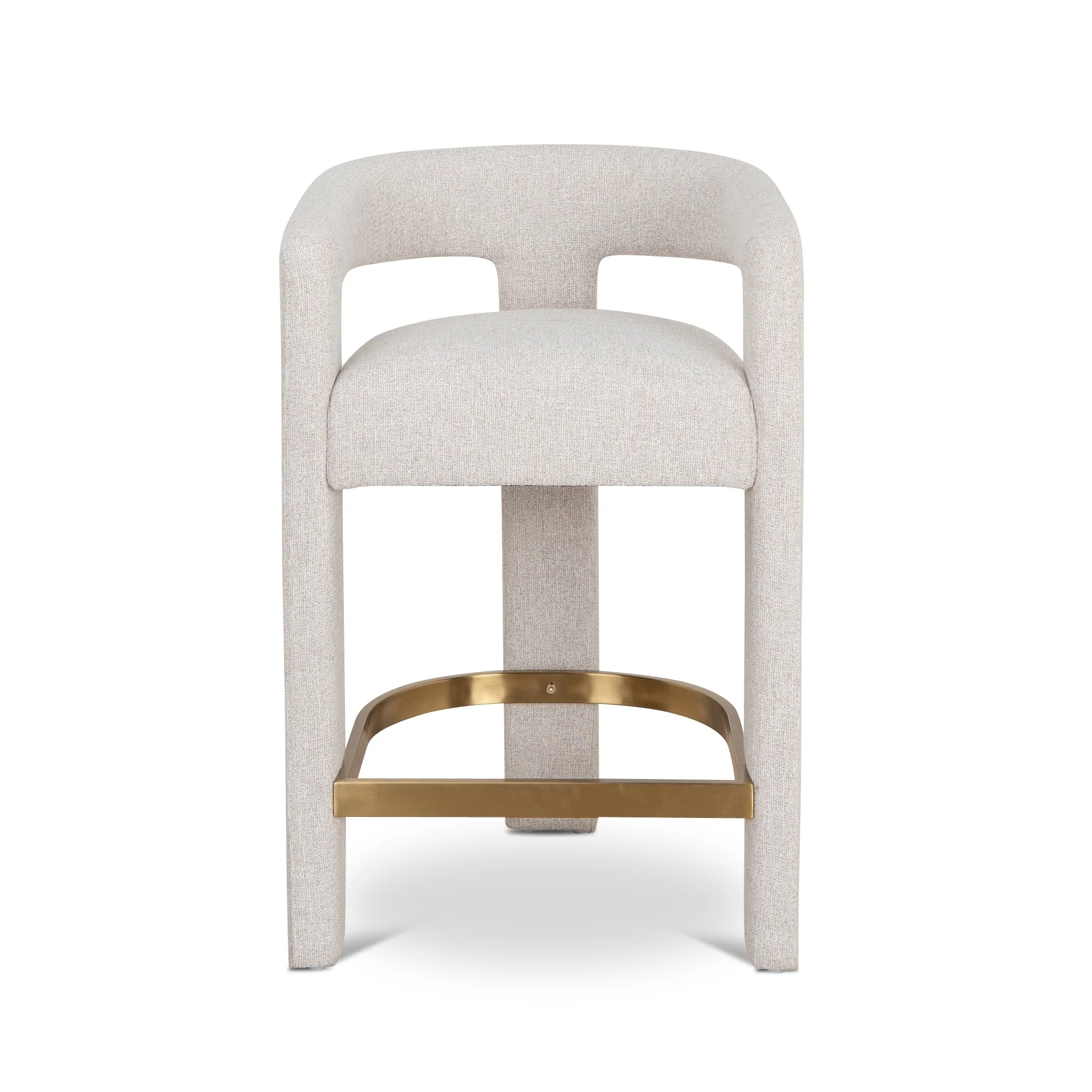 Ex Display CBS10153-MY 65cm Bar Stool - Coastal Beige - Image 2