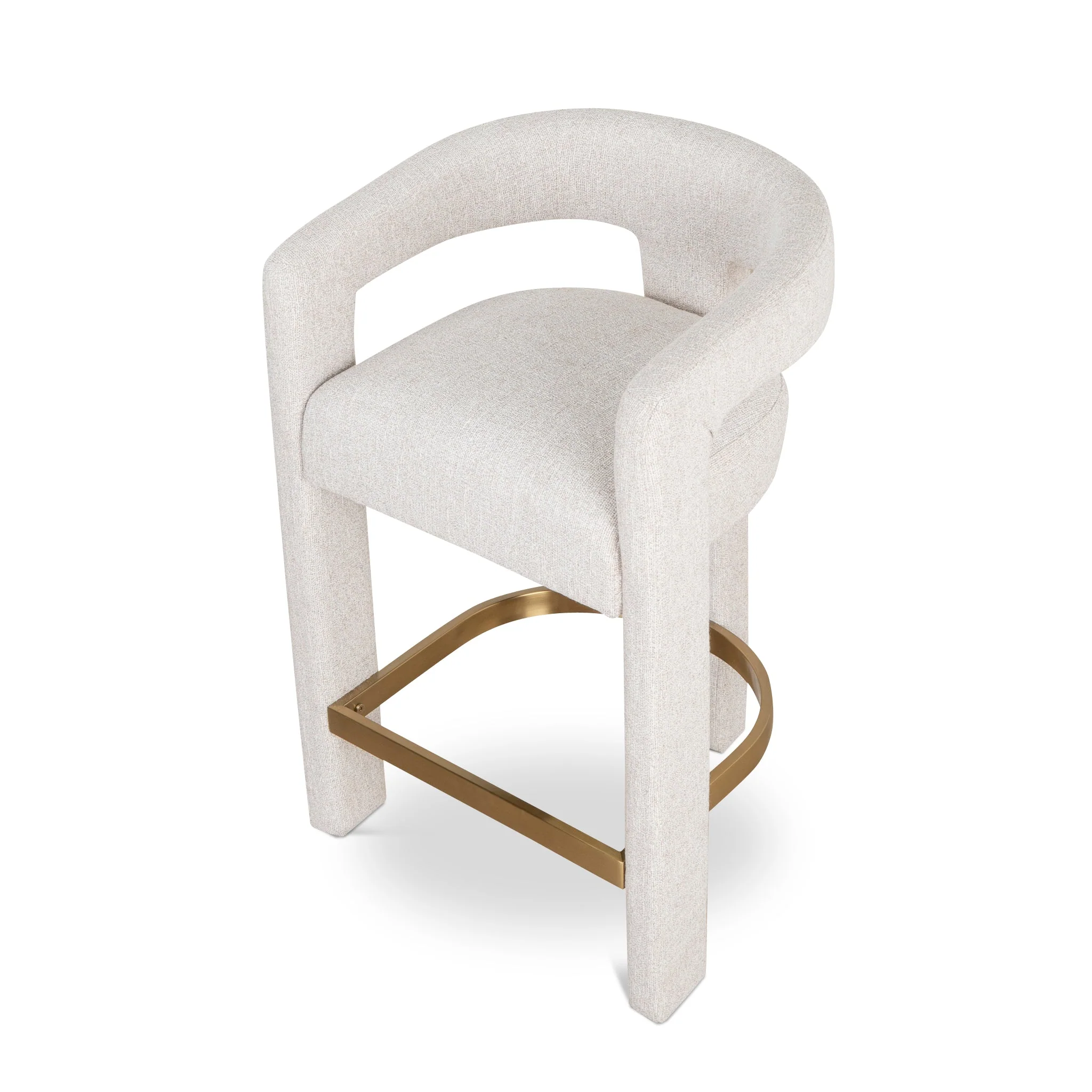 Ex Display CBS10153-MY 65cm Bar Stool - Coastal Beige - Image 6