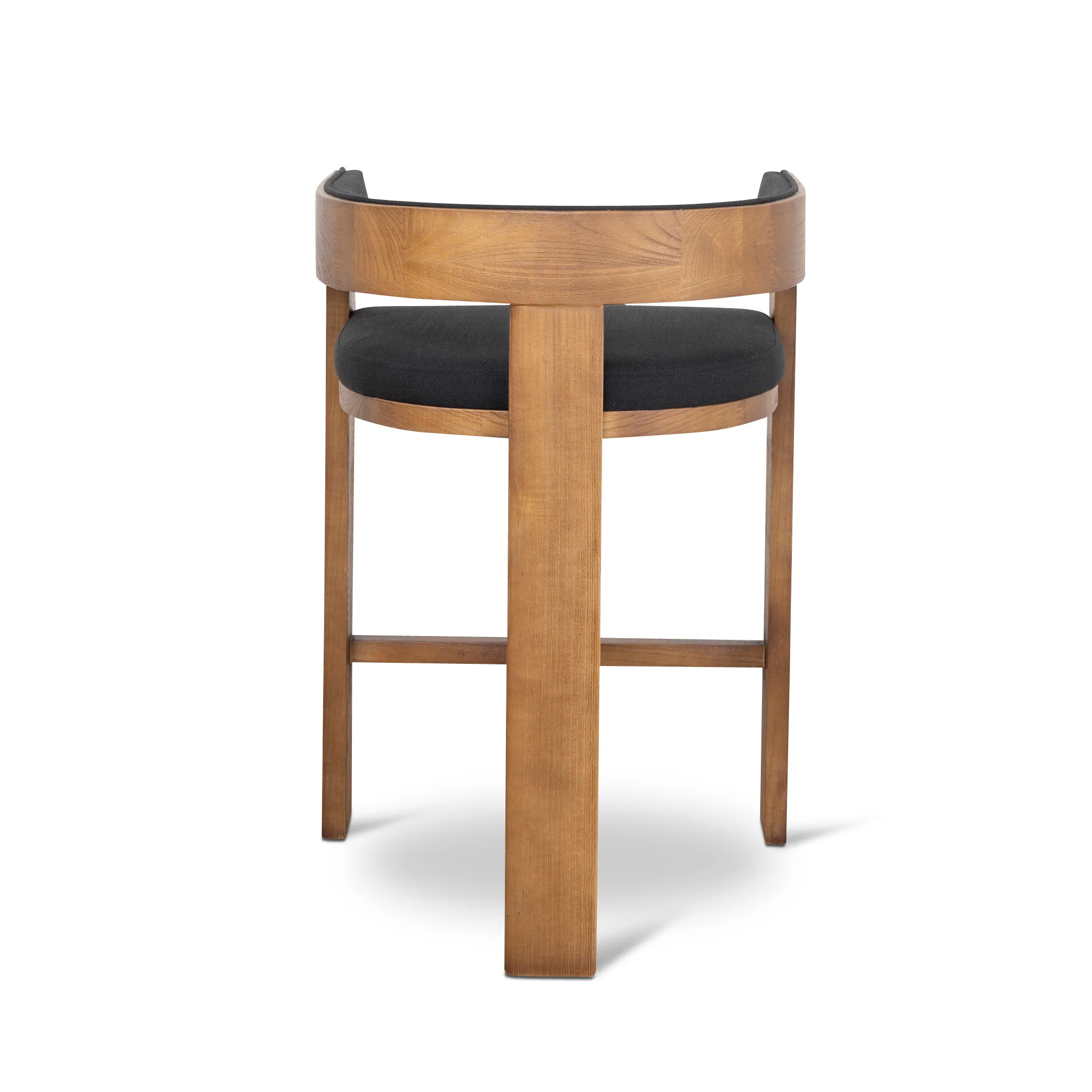 CBS10157-LJ Brown ELM Barstool - Black - Image 5