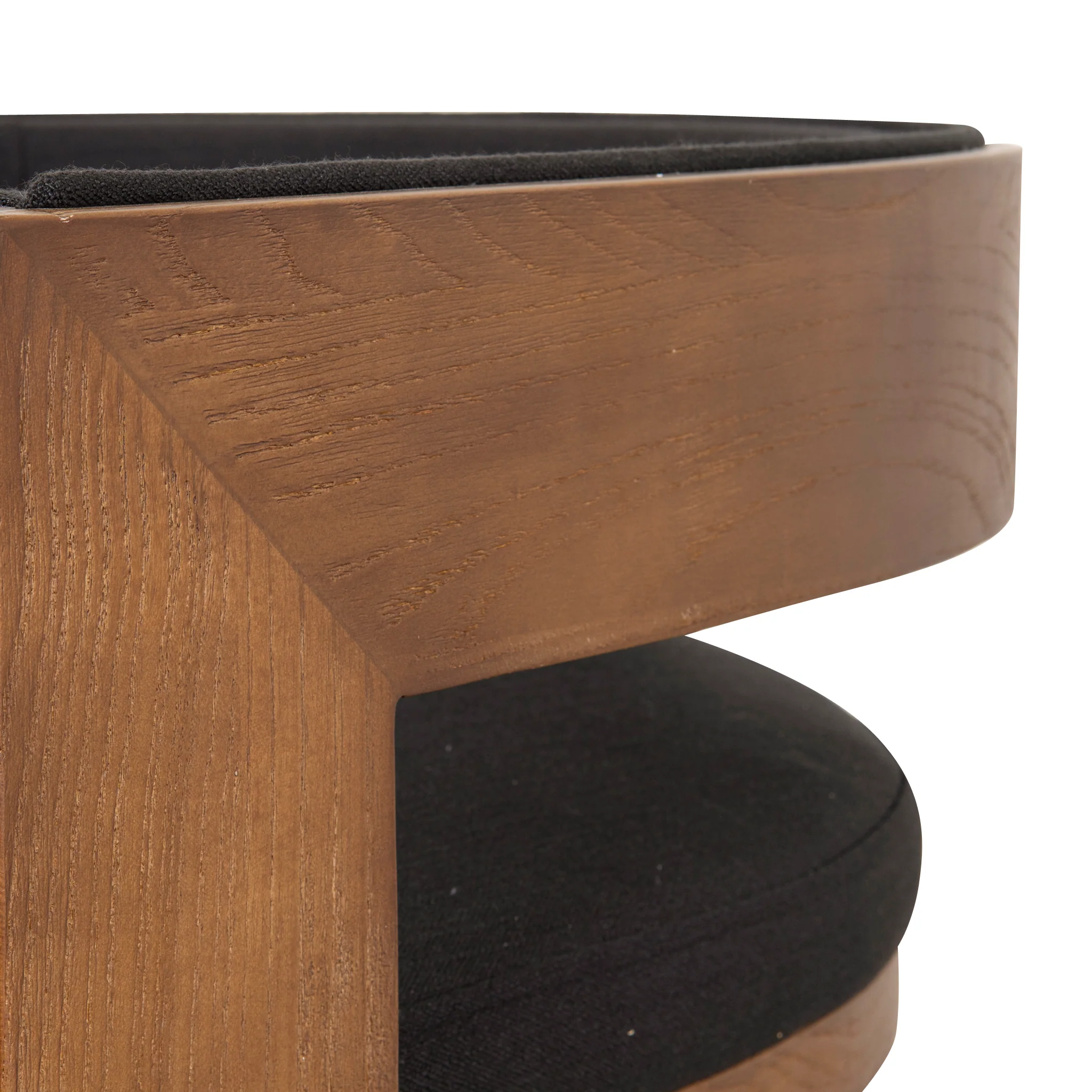 CBS10157-LJ Brown ELM Barstool - Black - Image 9