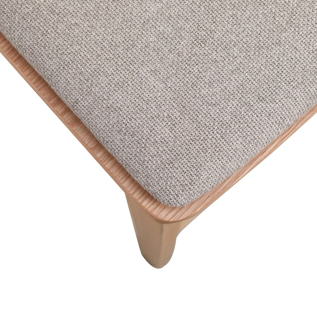 CBS10293-SD Natural Bar Stool - Grey Seat - Image 8
