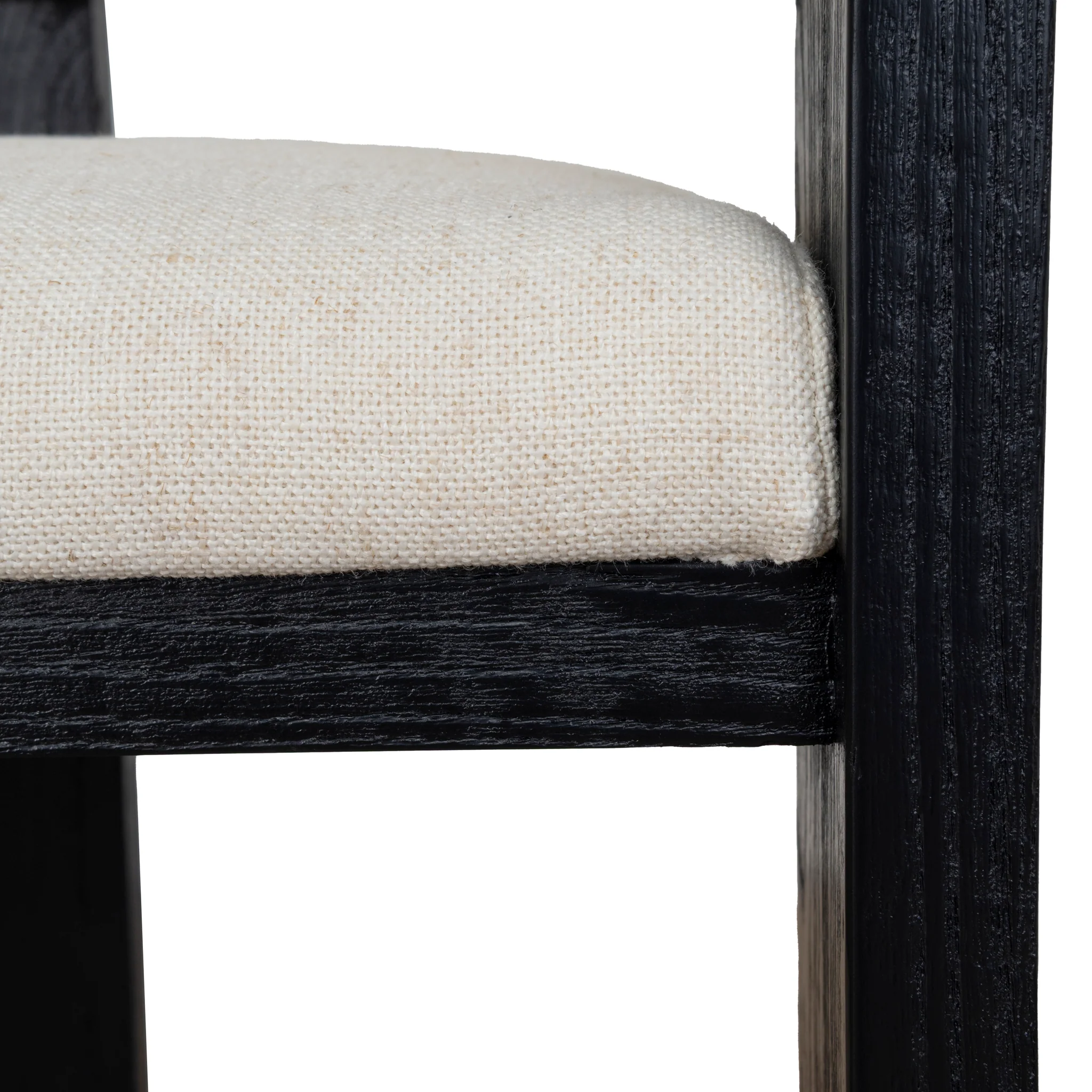 CBS10558-LJ Black ELM Barstool - Dawn Beige - Image 7