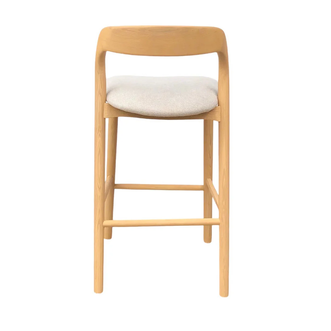 CBS10566-NX 65cm Natural Bar Stool - Naxos Beige - Image 7