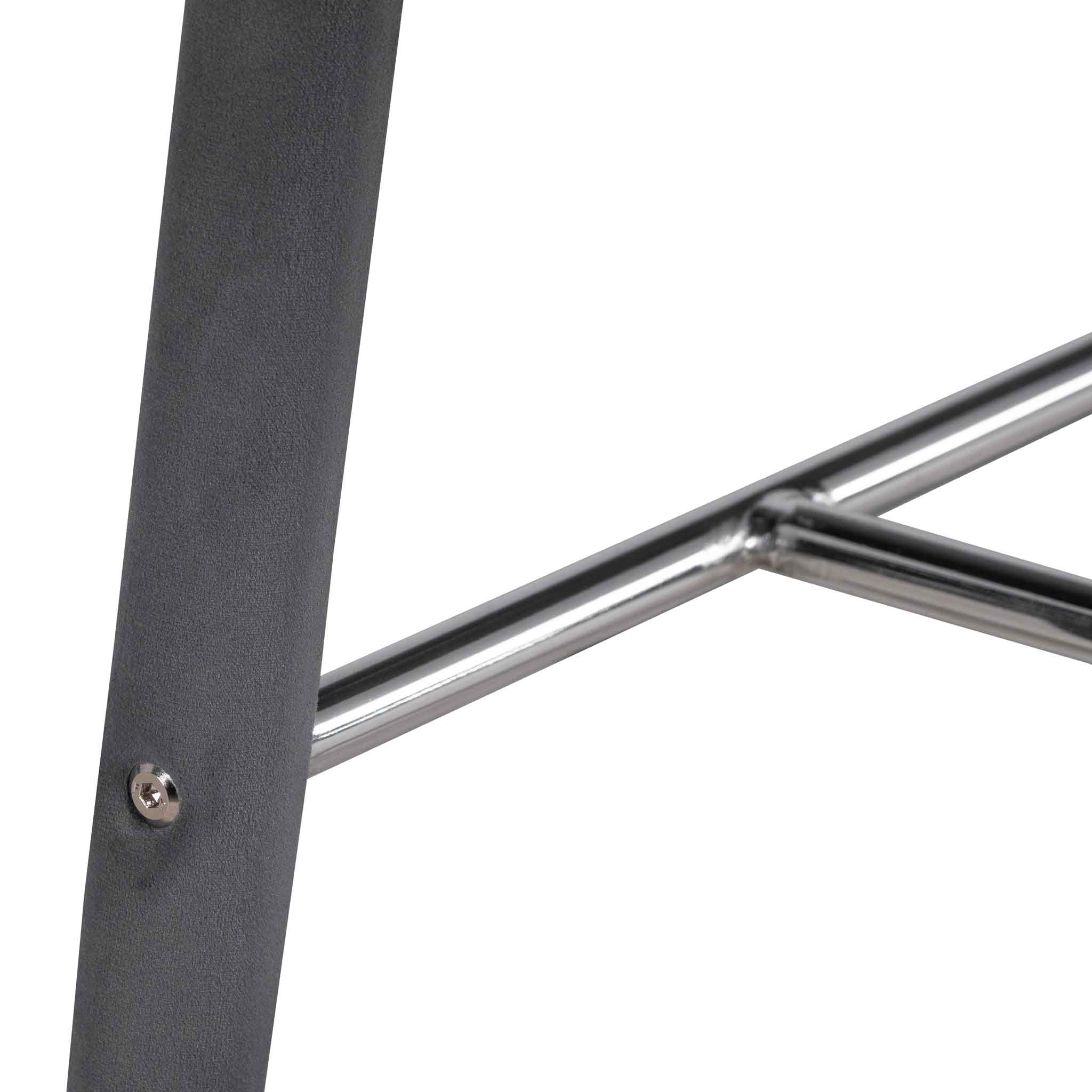 Ex Display - CBS6573-ST 65cm Bar Stool - Grey Velvet - Image 13