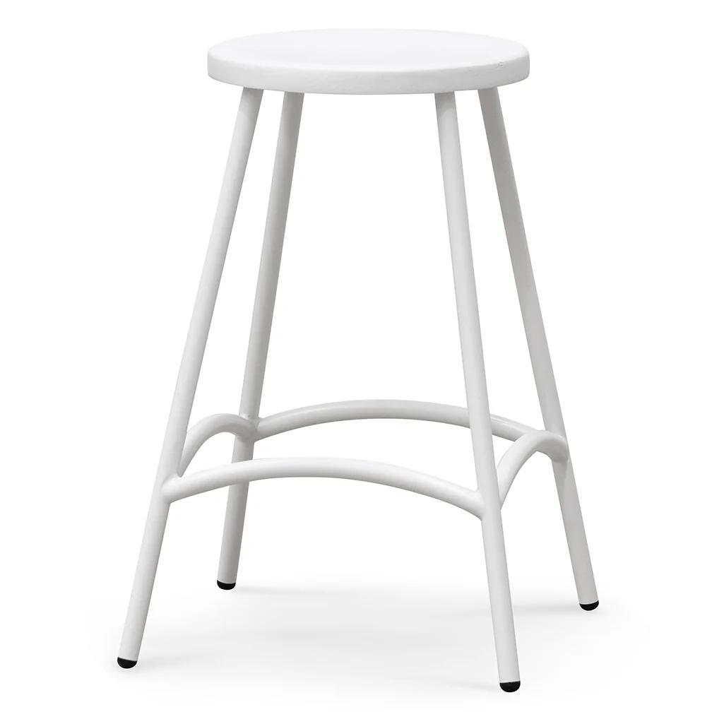 Ex Display - CBS6881-NH 65cm Barstool - White