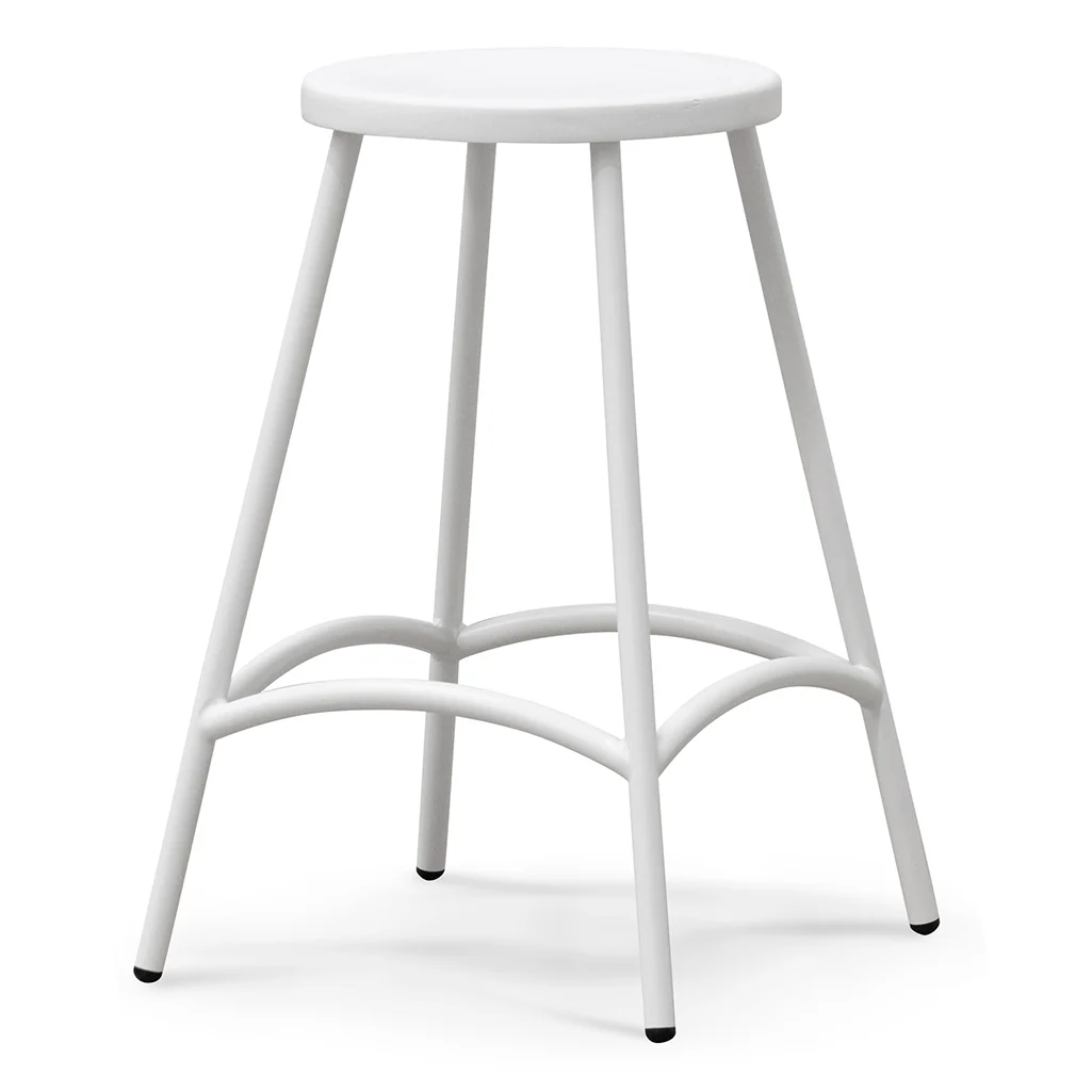 Ex Display - CBS6881-NH 65cm Barstool - White - Image 3