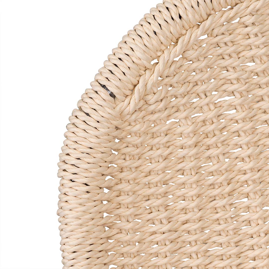 Ex Display - CBS6998-NH 65cm Rattan Barstool - Natural Seat - Image 7