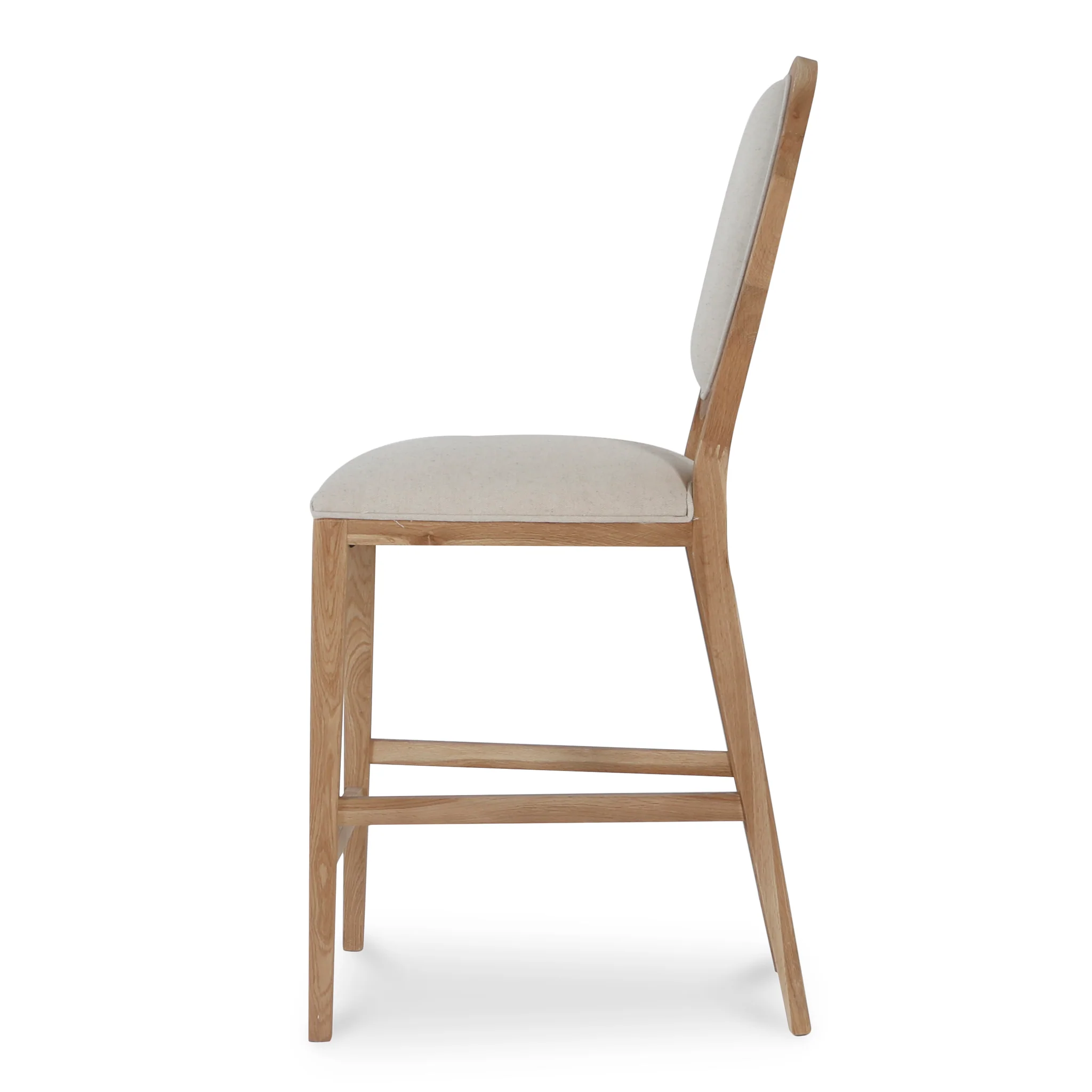 Ex Display - CBS8009-LJ 65cm Bar Stool - Light Beige - Image 3