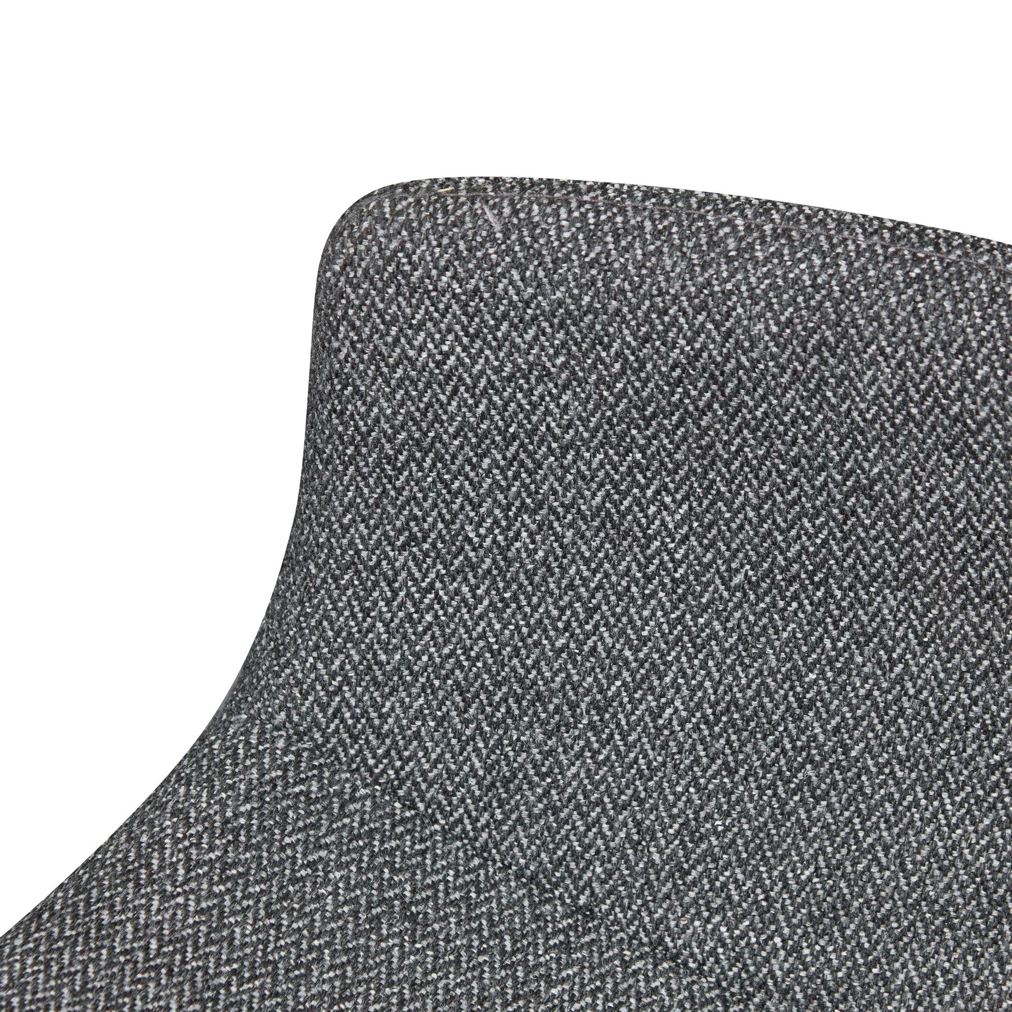 Ex Display - CBS8152-SD 65cm Grey Bar Stool - Natural Legs - Image 9