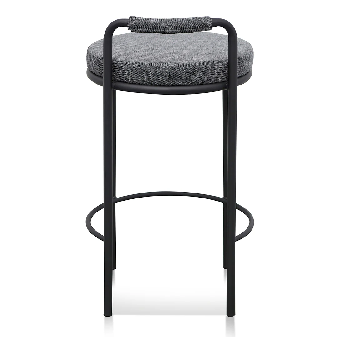 Ex Display - CBS8460-FHx2 65cm Bar Stool - Charcoal Grey - Image 5