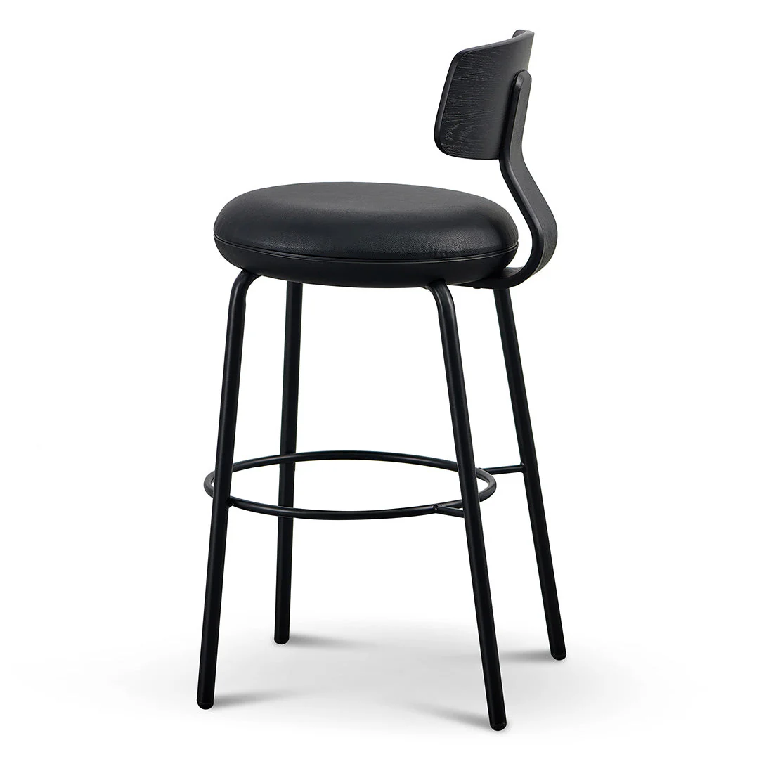 Ex Display - CBS8813-SD Bar Stool - Full Black - Image 10