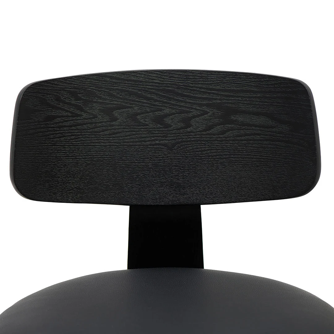 Ex Display - CBS8813-SD Bar Stool - Full Black - Image 3