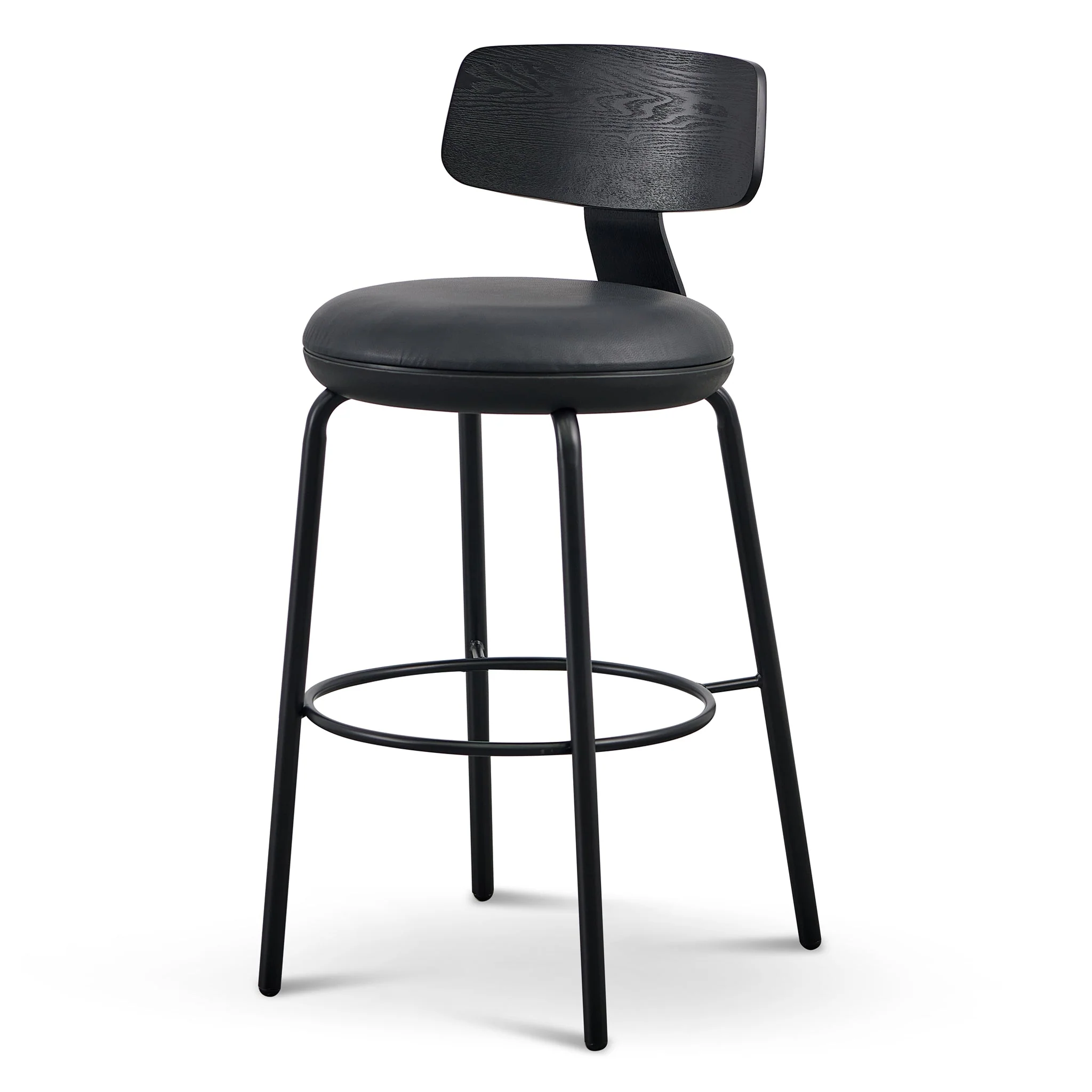 Ex Display - CBS8813-SD Bar Stool - Full Black - Image 8