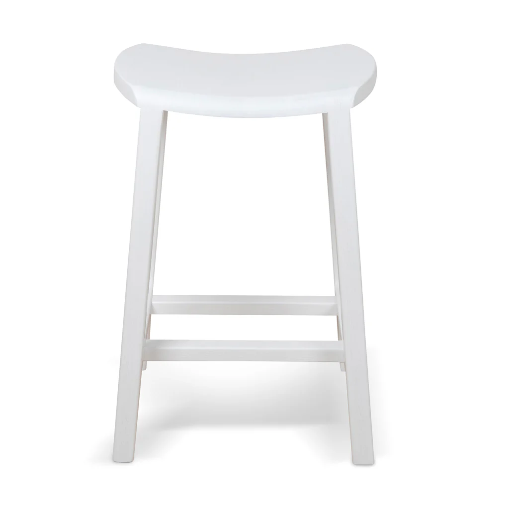 CBS8961-SU 62cm Bar Stool - White - Image 2