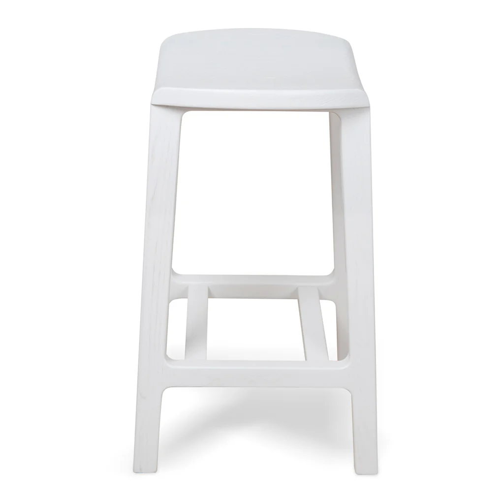 CBS8961-SU 62cm Bar Stool - White - Image 3
