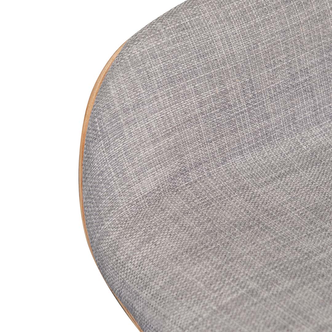 Ex Display - CBS937-DR 65cm Bar Stool - Grey - Natural - Image 13