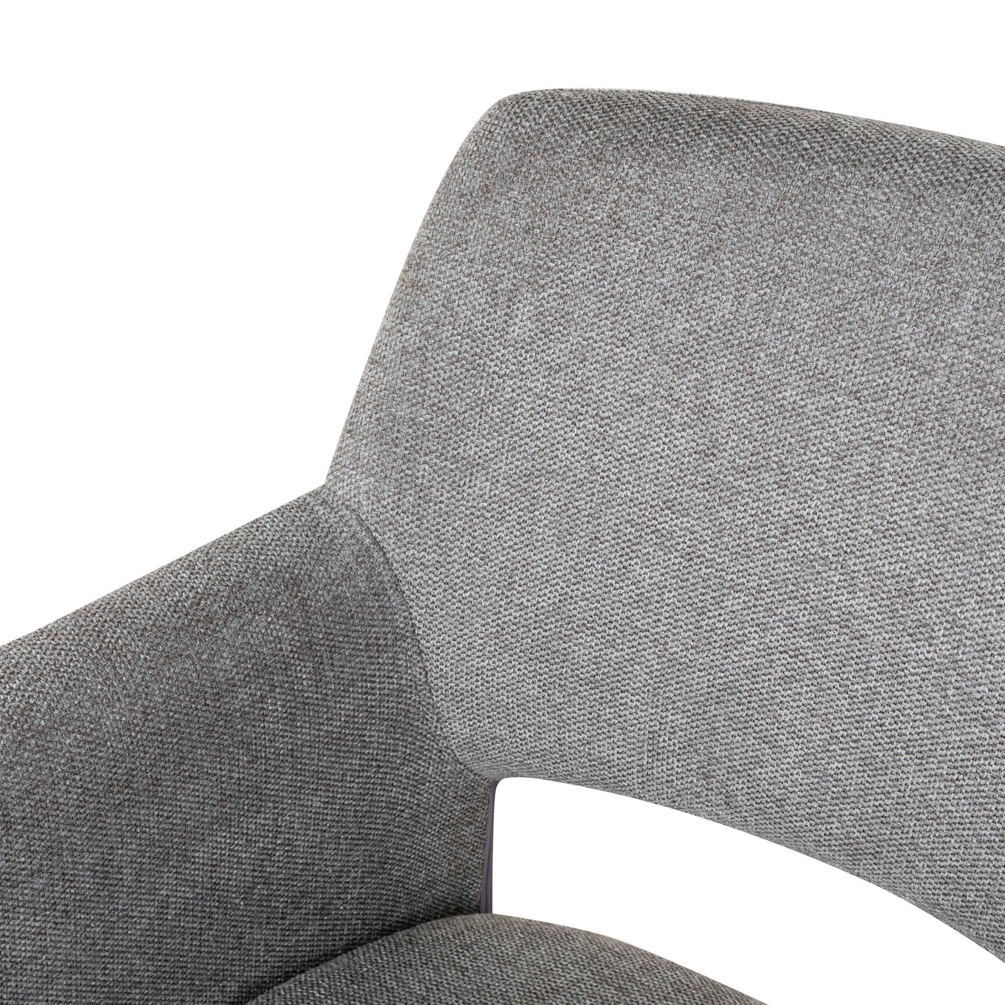 CDC10060-DW Fabric Dining Chair - Spec Smoke Grey (Set of 2) - Image 9