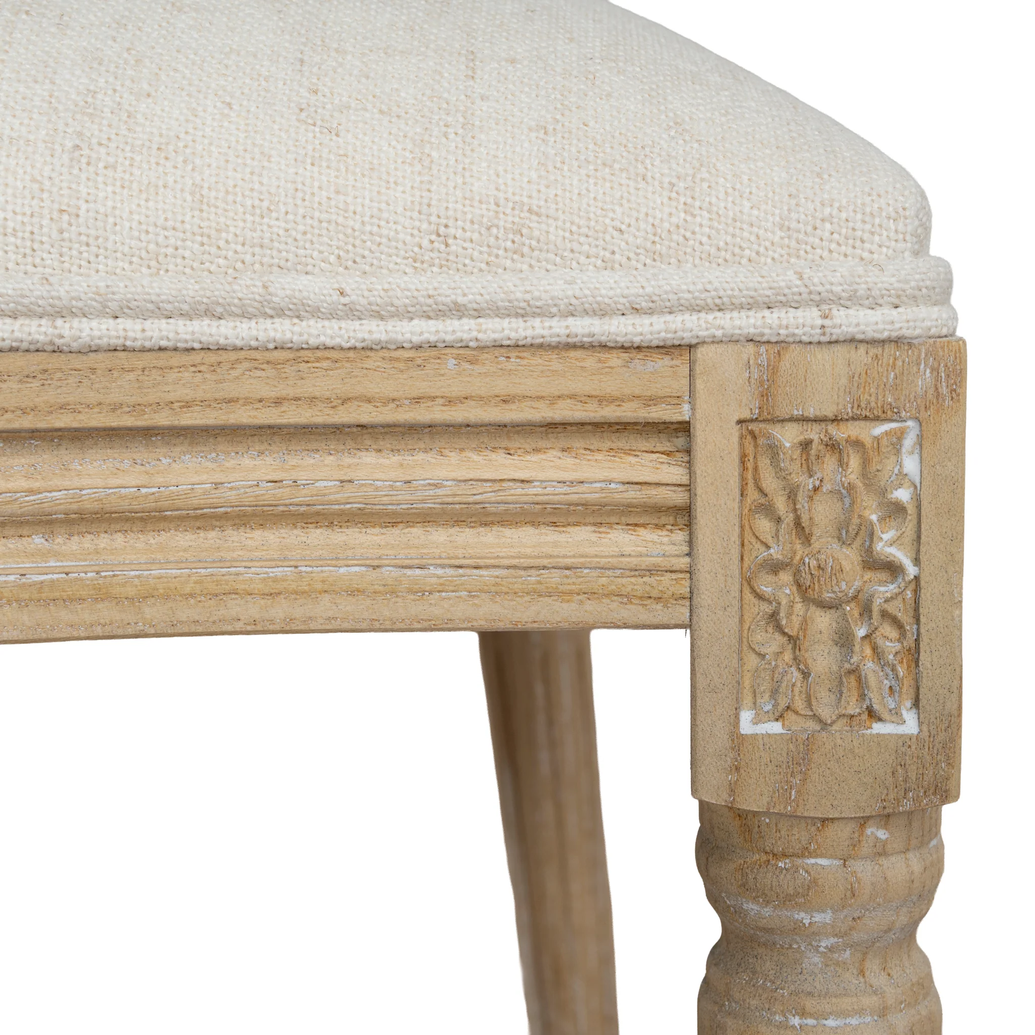 Ex Display - CDC10552-LJ ELM Dining Chair - Dawn Beige - Image 6