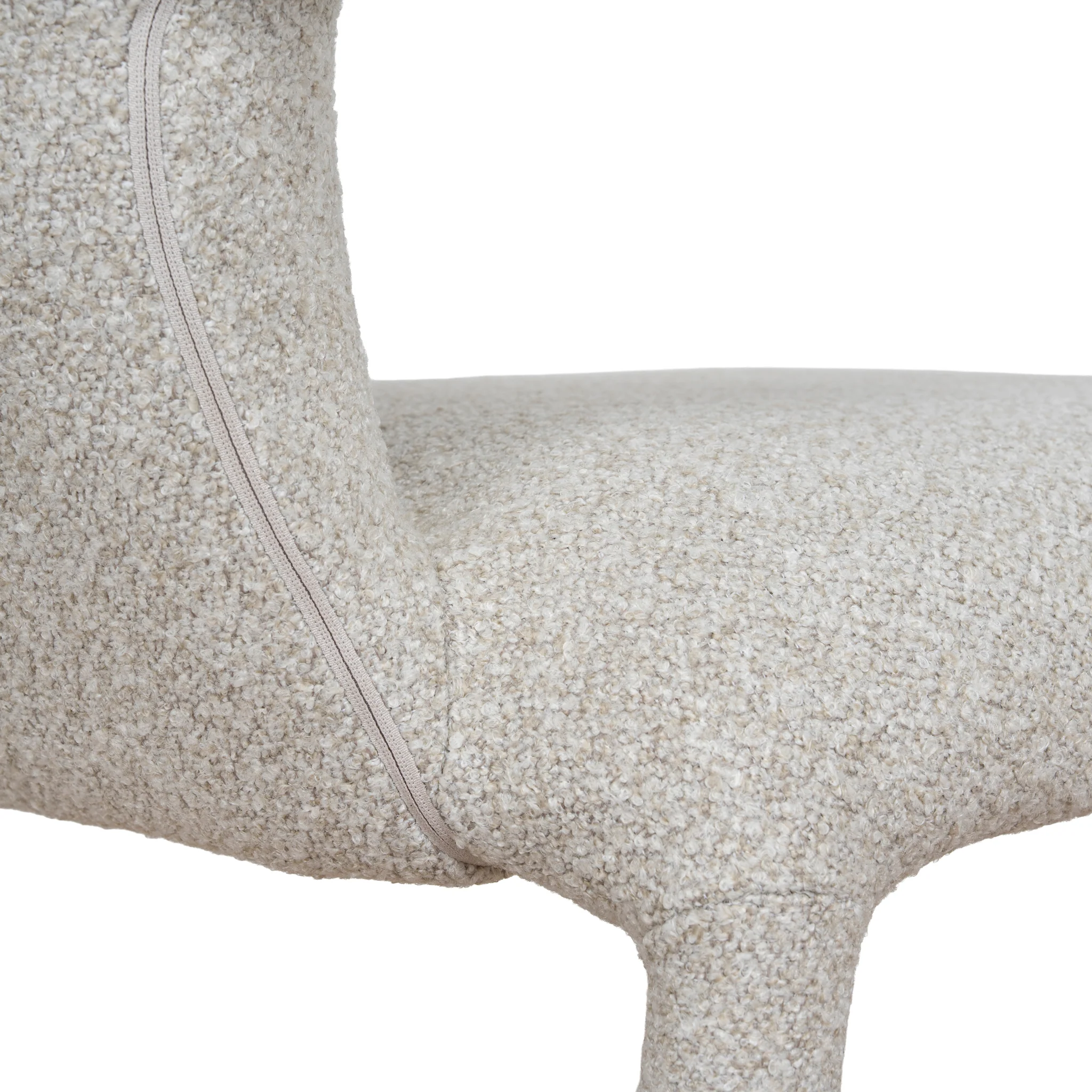 Ex Display - CDC12119-CI Dining Chair - Oatmeal Beige - Image 11