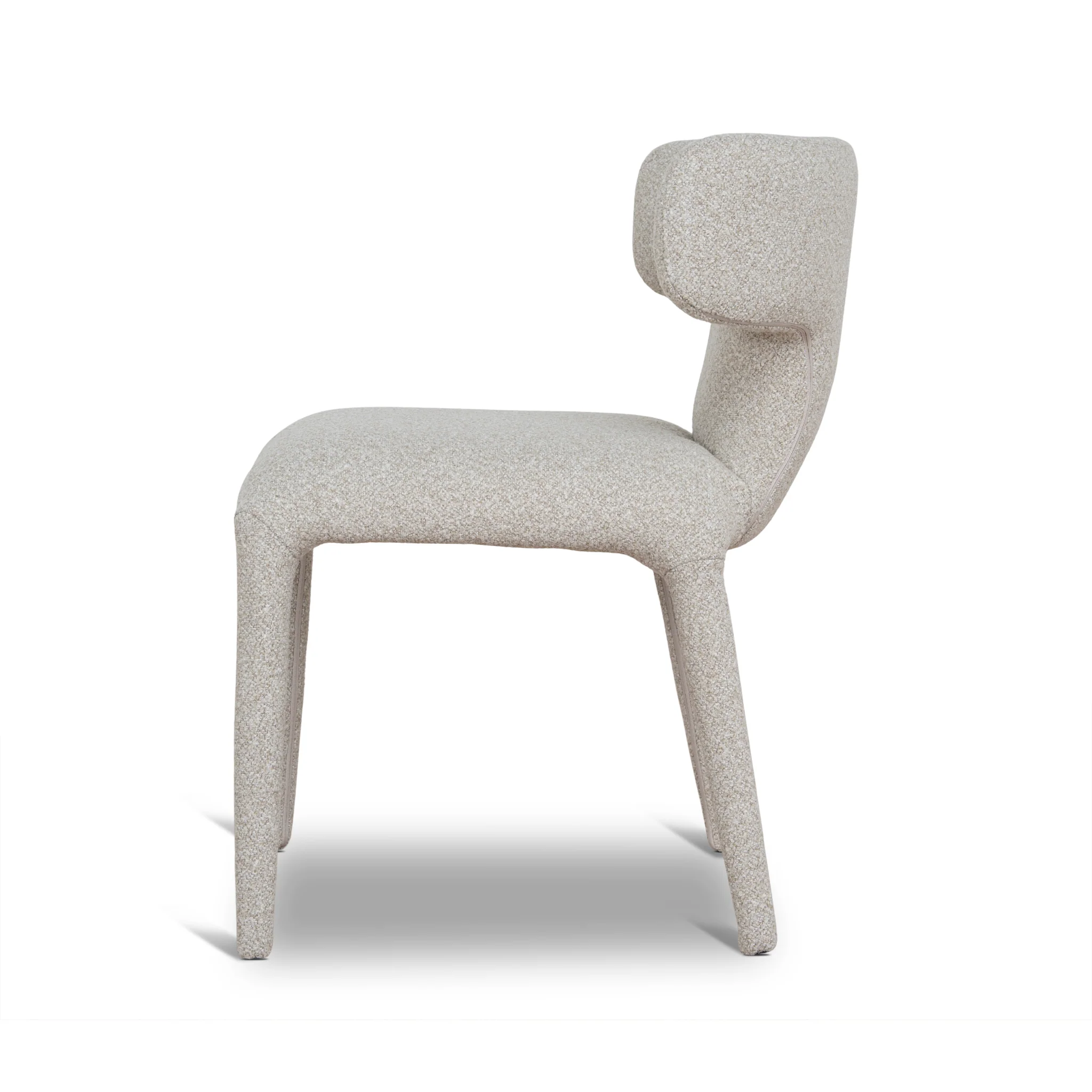 Ex Display - CDC12119-CI Dining Chair - Oatmeal Beige - Image 3