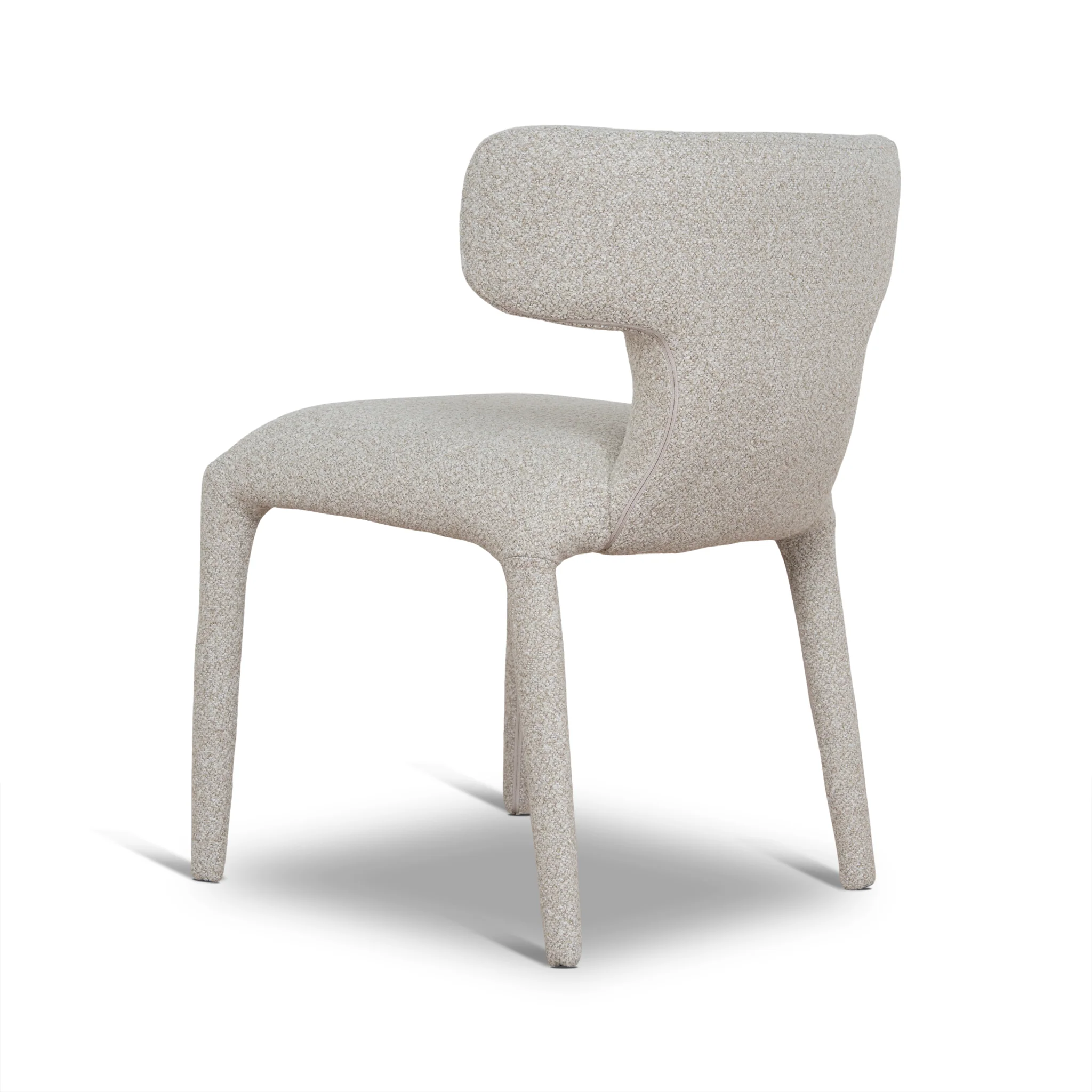 Ex Display - CDC12119-CI Dining Chair - Oatmeal Beige - Image 4