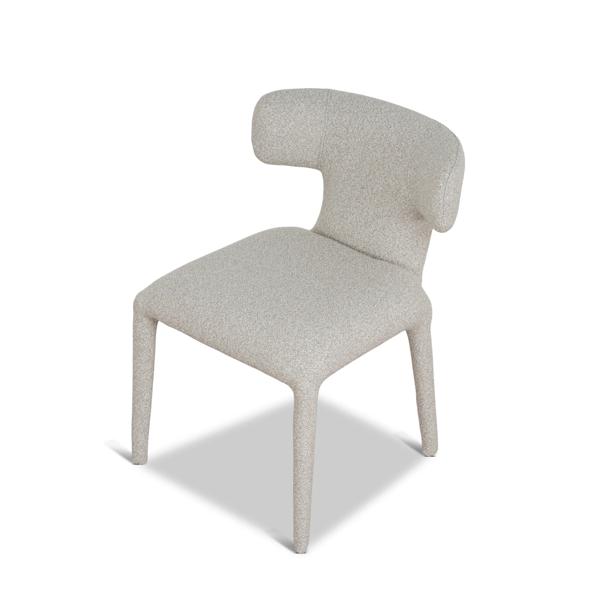 Ex Display - CDC12119-CI Dining Chair - Oatmeal Beige - Image 6