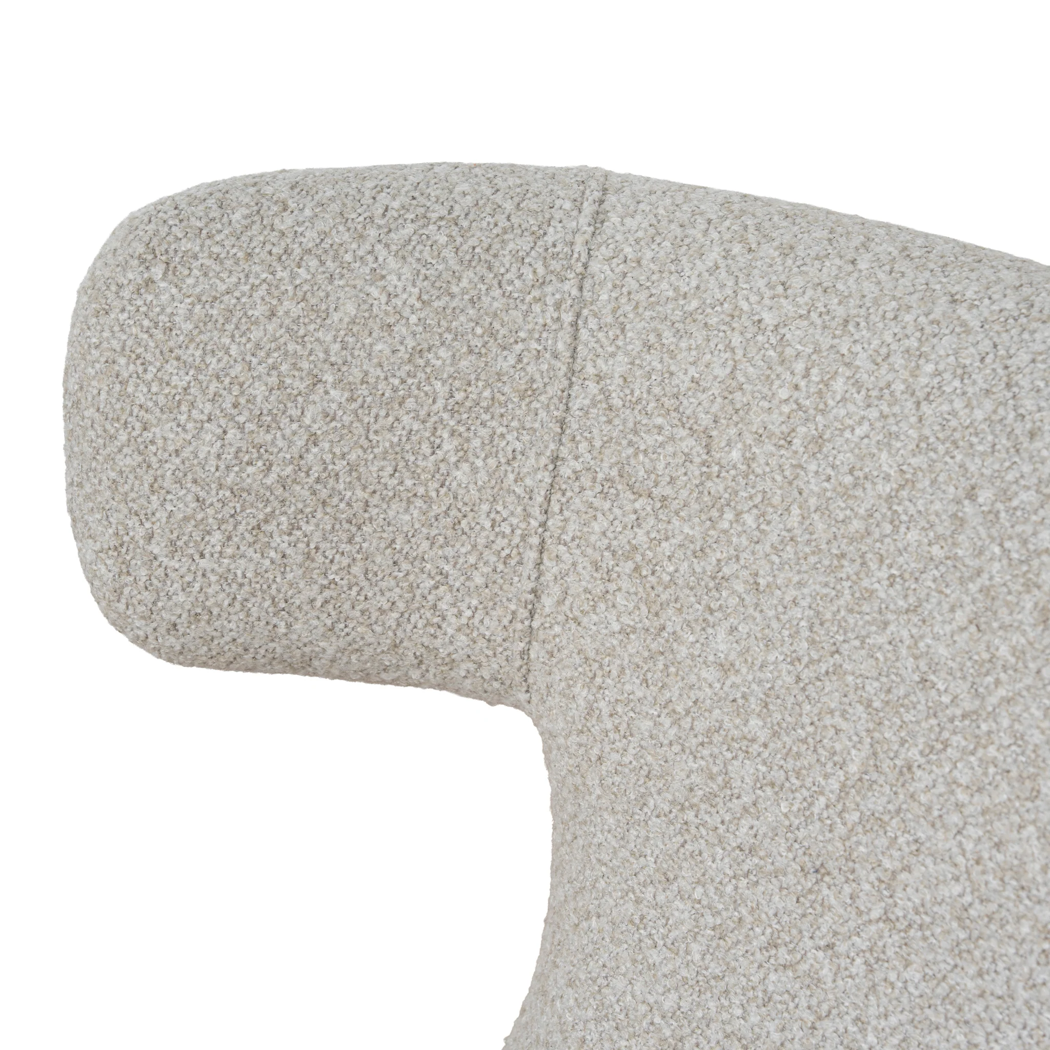 Ex Display - CDC12119-CI Dining Chair - Oatmeal Beige - Image 7