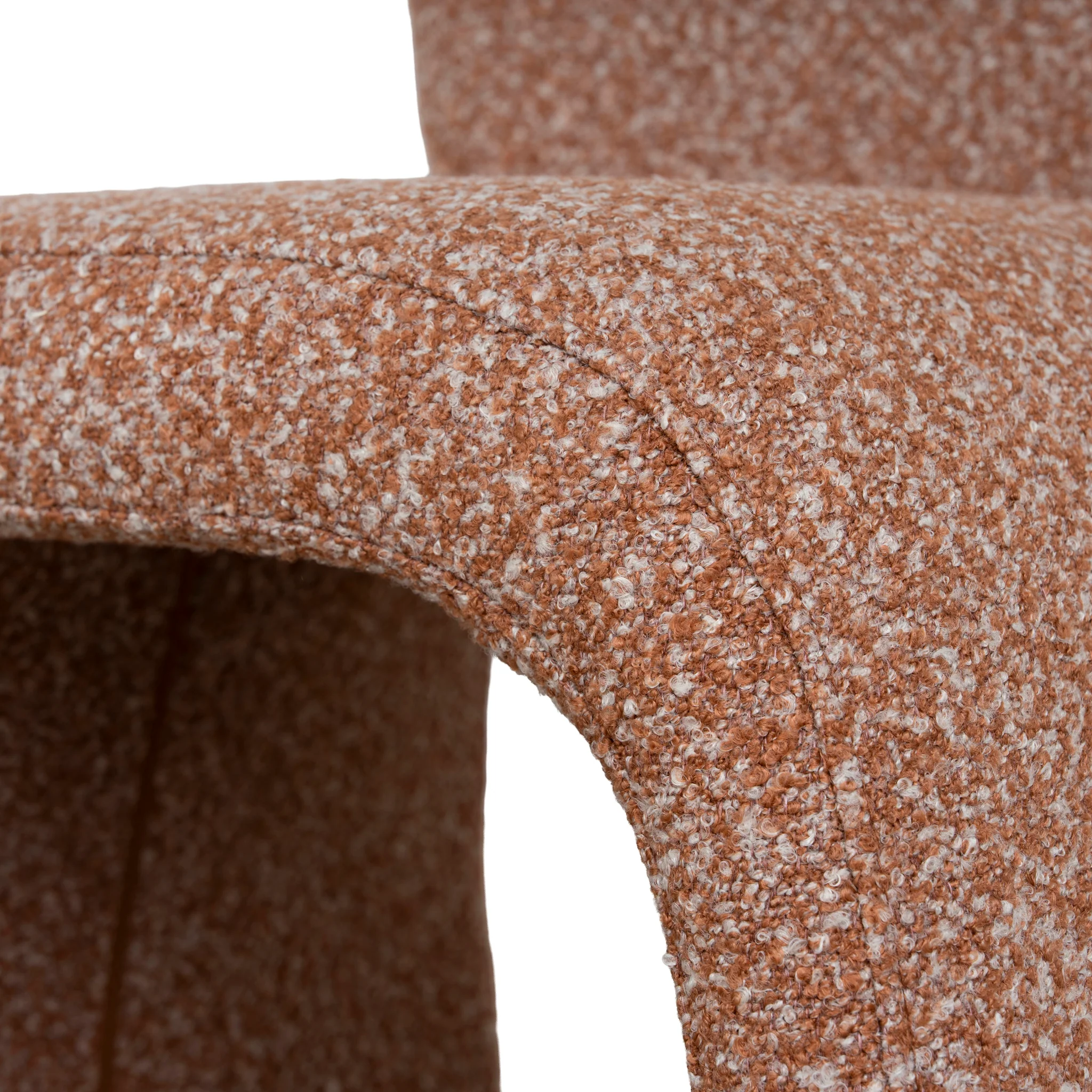 Ex Display - CDC12121-CI Dining Chair - Terracotta Brown - Image 9