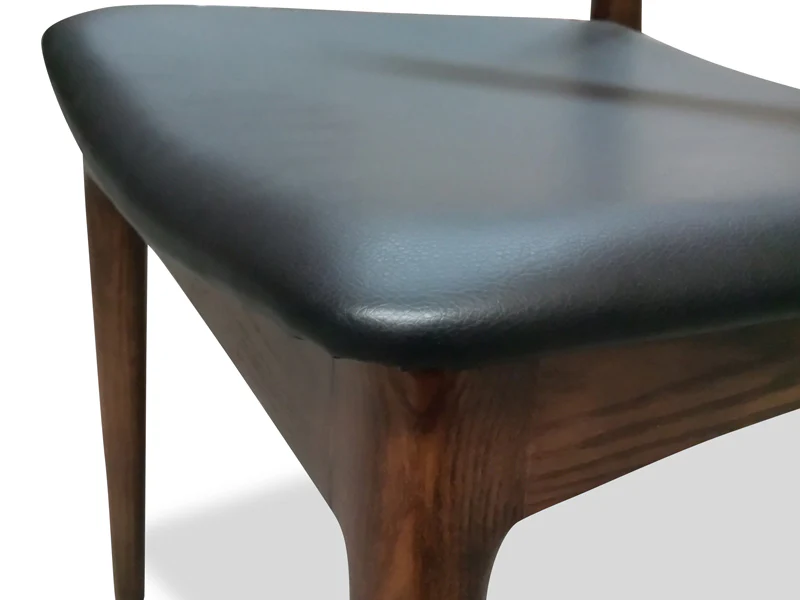 Ex Display - CDC181  Elbow Dining Chair - Dark Brown - Image 6