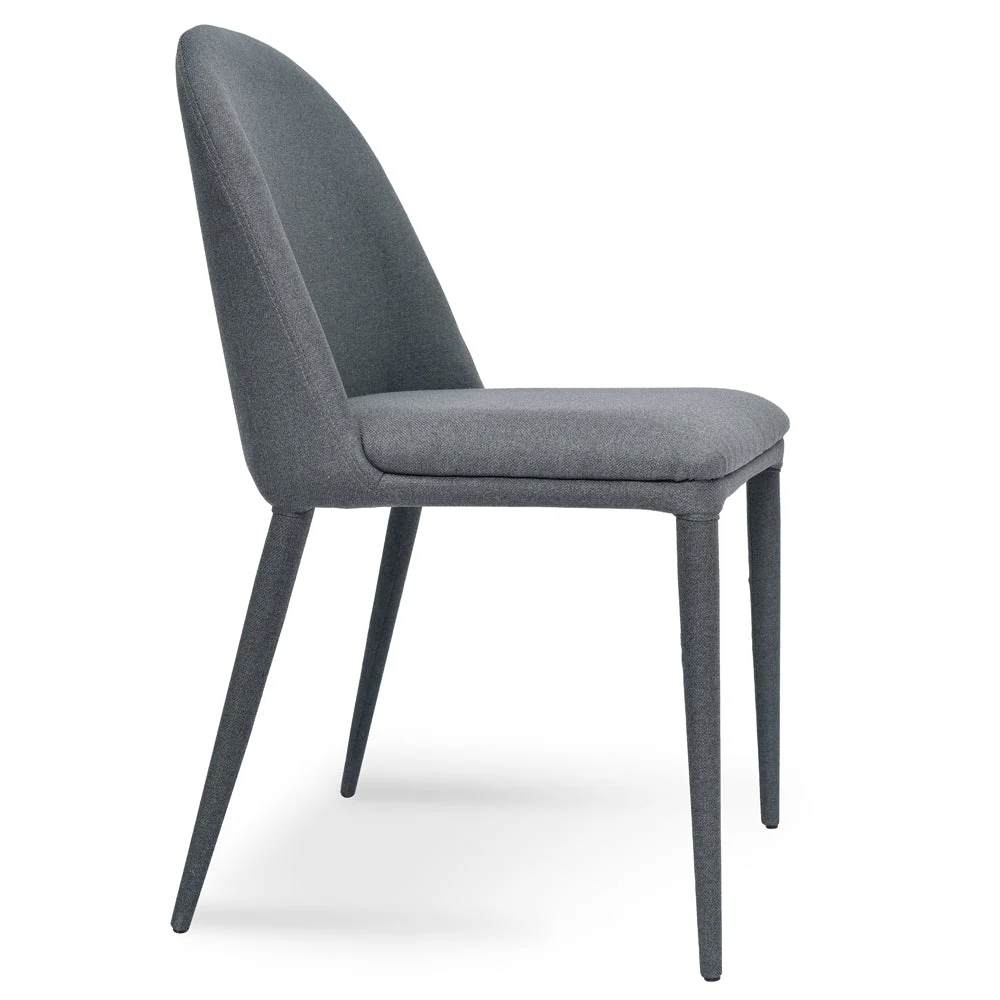 Ex Display - CDC2236-EI Fabric Dining Chair - Gunmetal Grey - Image 3